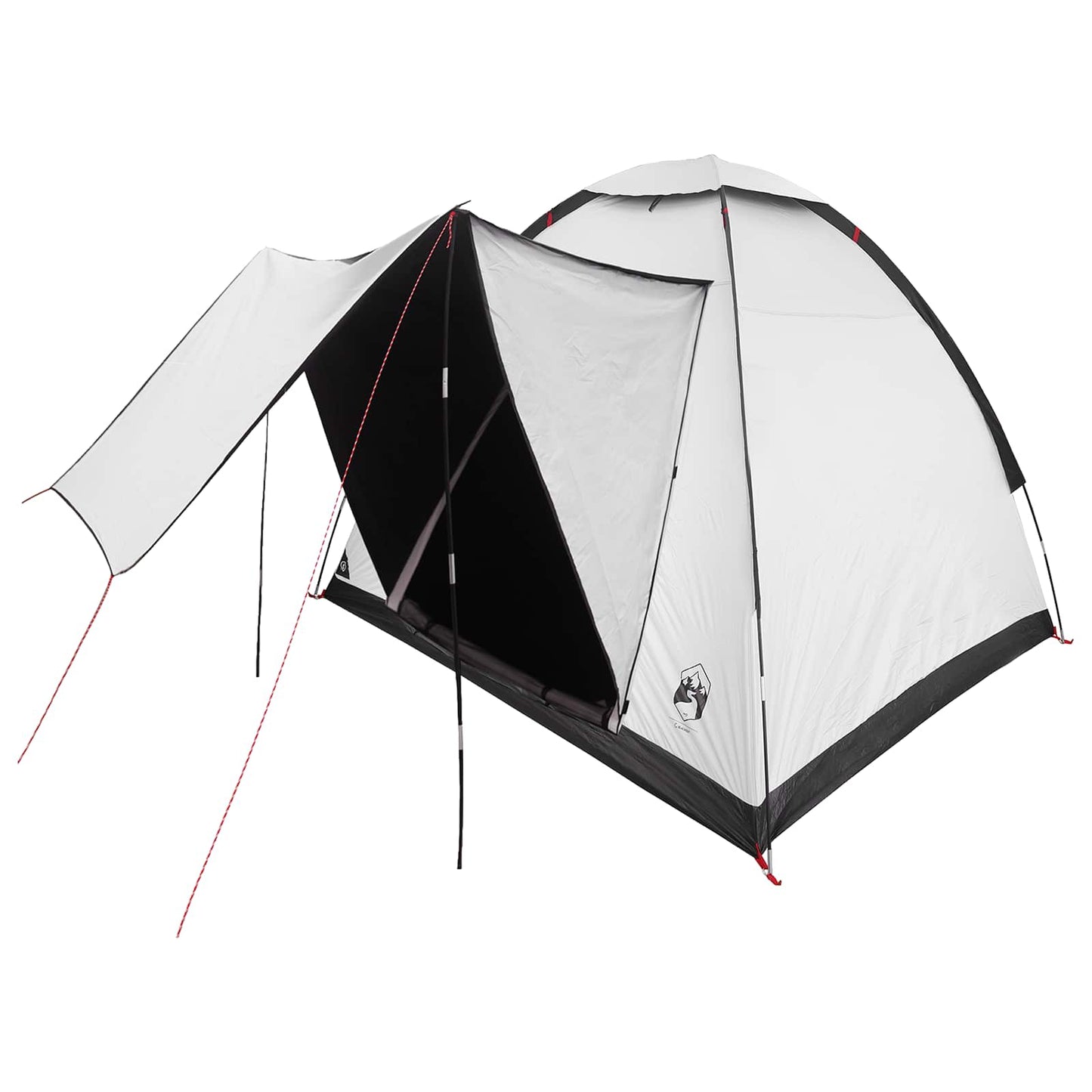 Kamperen tent met dak Wit Blackout 190 x 140 x 105 cm
