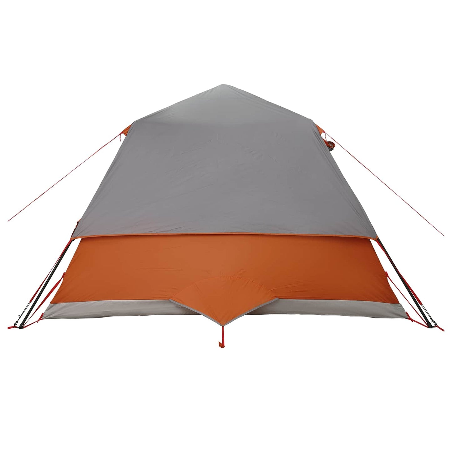 Directe Tent met dak Grijs en Oranje 305 x 275 x 190 cm is nu te koop bij PeponiXL, paradijselijk wonen!
