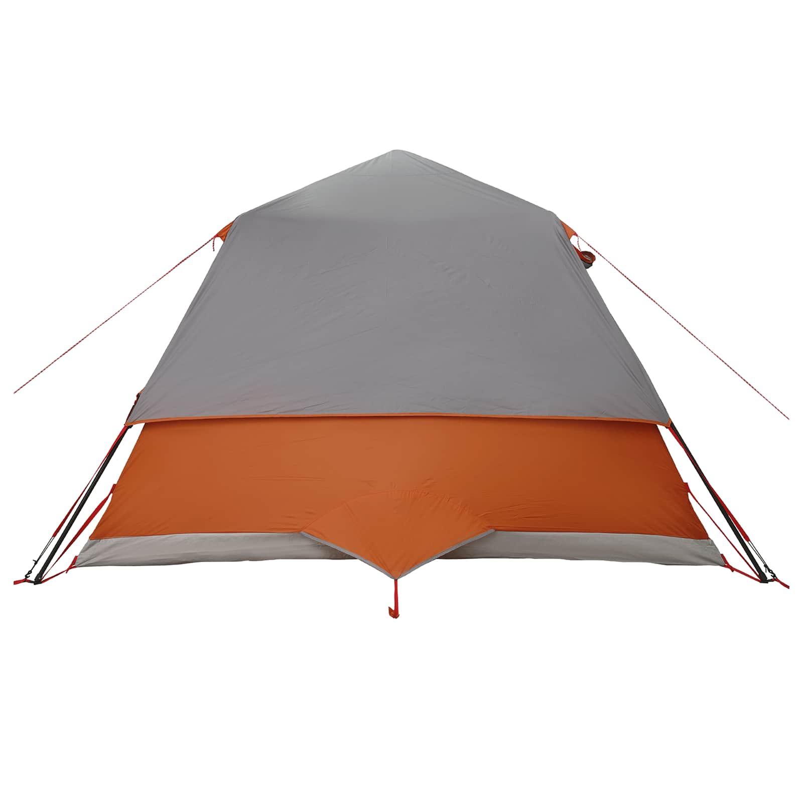 Directe Tent met dak Grijs en Oranje 305 x 275 x 190 cm is nu te koop bij PeponiXL, paradijselijk wonen!