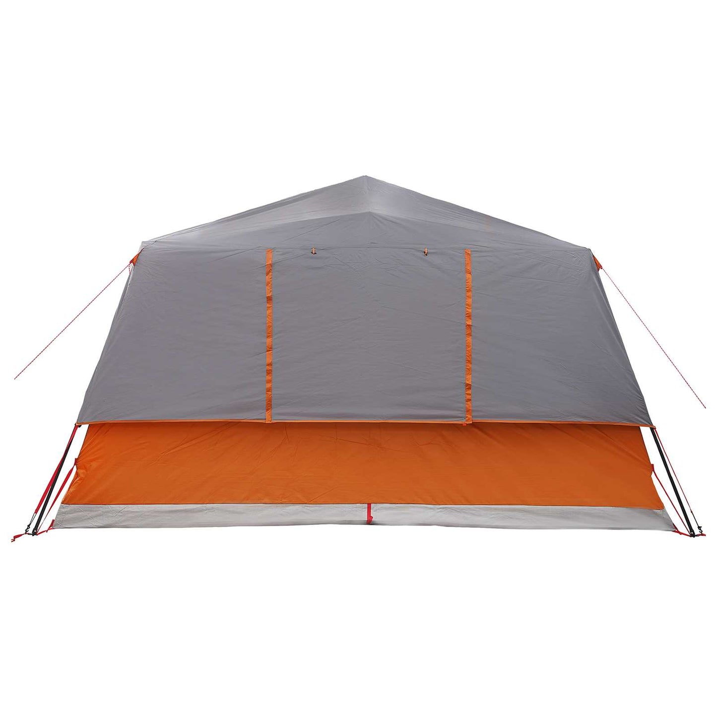 Directe Tent met dak Grijs en Oranje 365 x 380 x 200 cm is nu te koop bij PeponiXL, paradijselijk wonen!