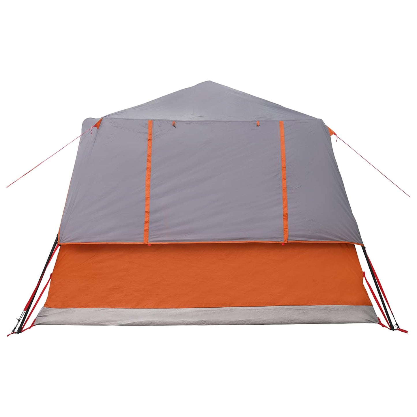 Directe Tent met dak Grijs en Oranje 365 x 380 x 200 cm is nu te koop bij PeponiXL, paradijselijk wonen!