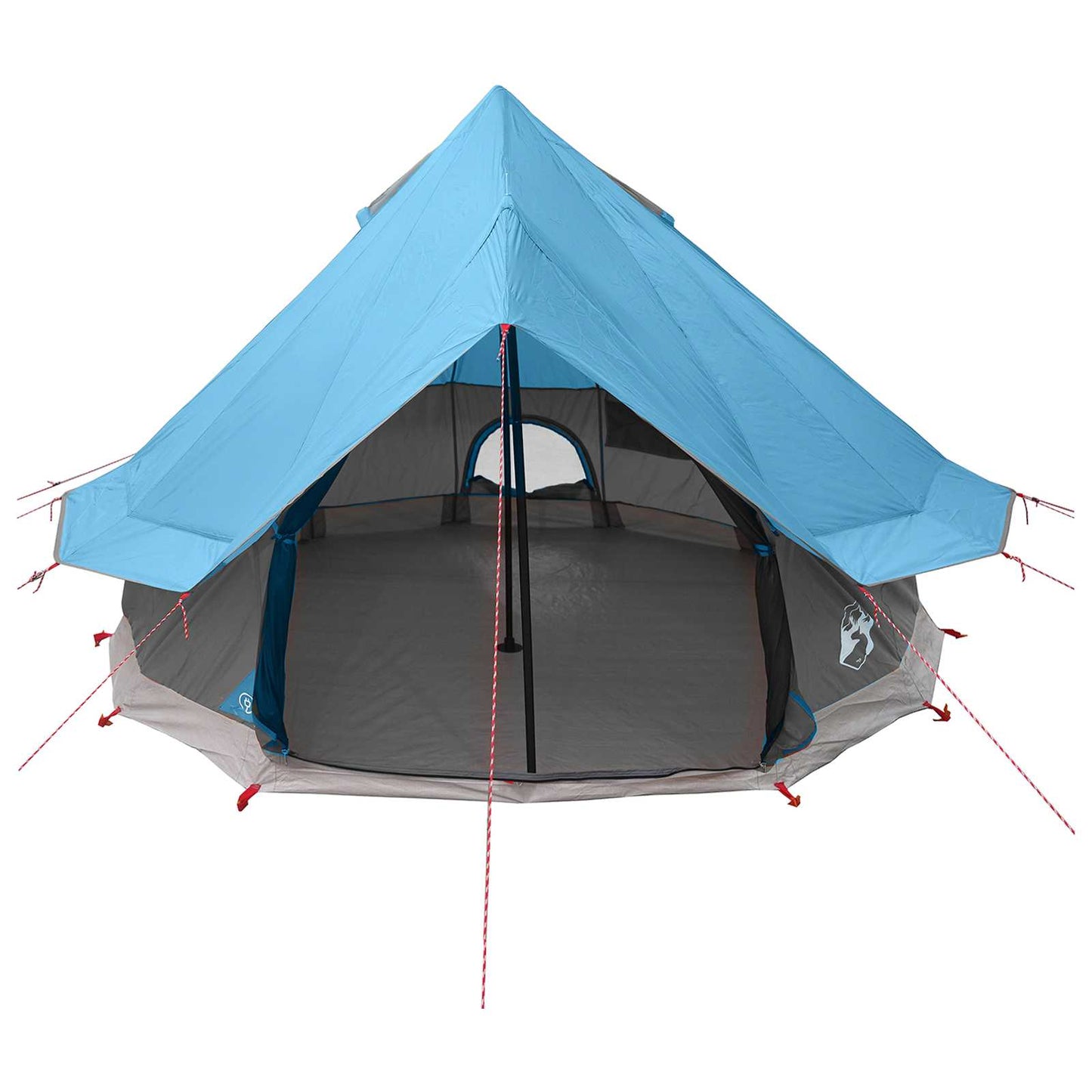 Tipi Tent met dak Blauw 250 x 250 cm Polyester en staal is nu te koop bij PeponiXL, paradijselijk wonen!