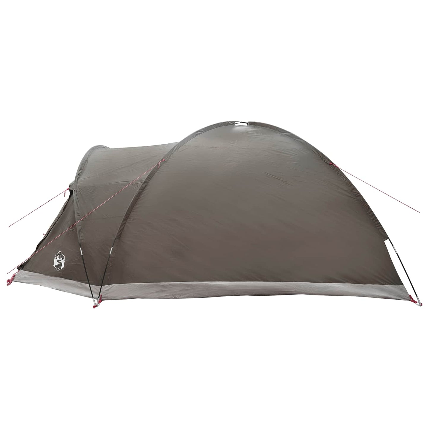 Huisje Tent met dak Bruin grijs 6-persoons Polyester en staal