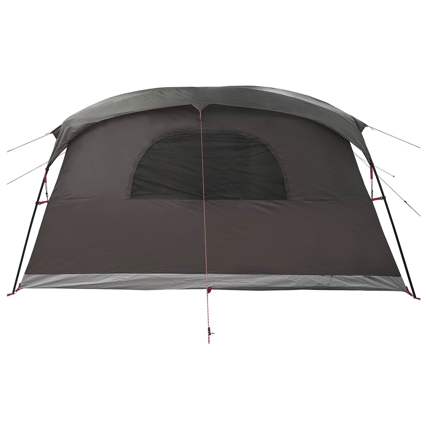 Tunneltent Bruin Grijs 427 x 305 x 205 cm Polyester en staal is nu te koop bij PeponiXL, paradijselijk wonen!