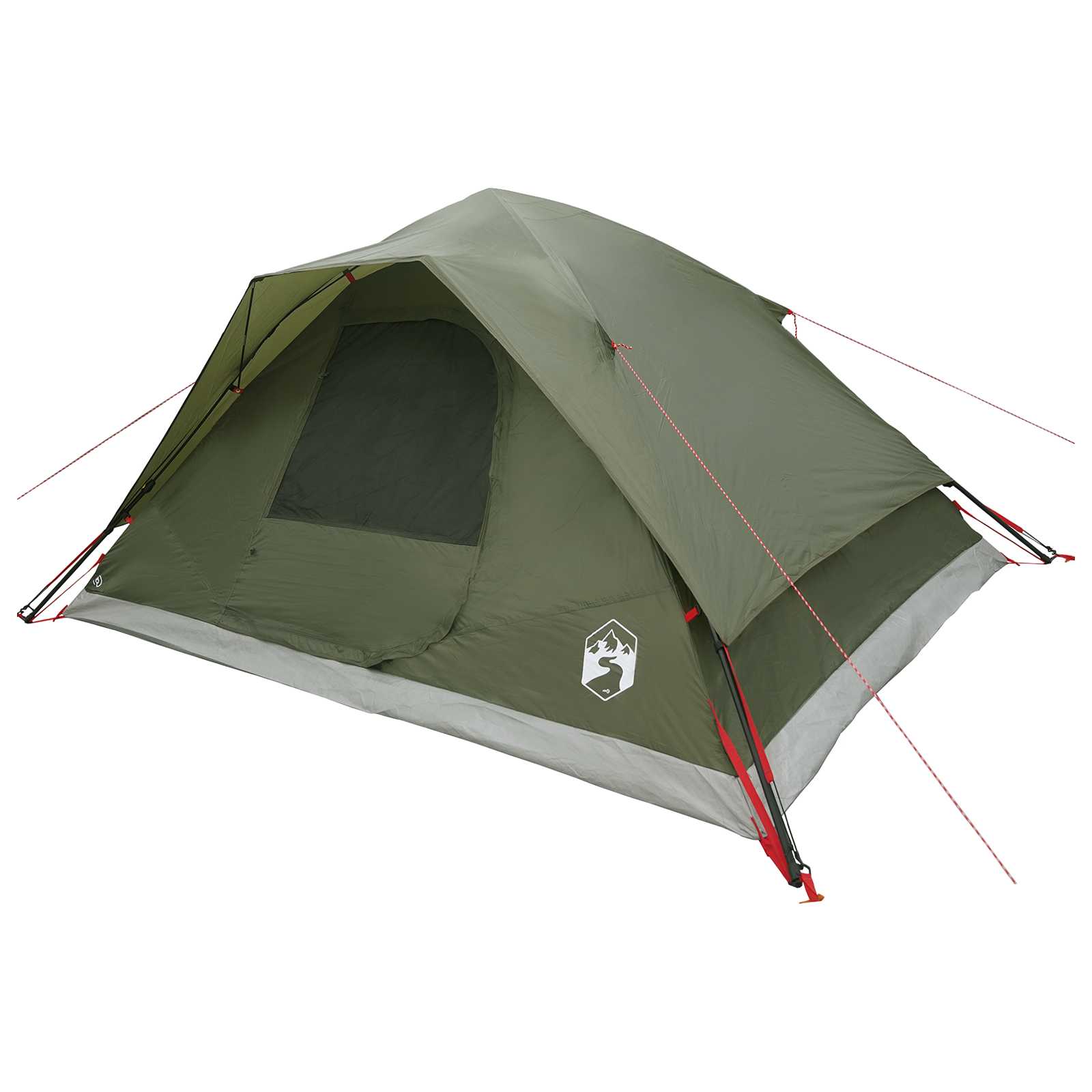 Directe Tent Olijfgroen 305 x 215 x 140 cm Polyester en staal is nu te koop bij PeponiXL, paradijselijk wonen!