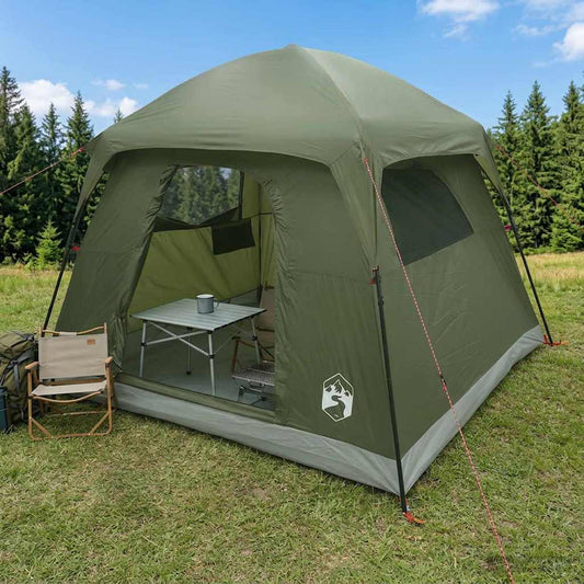 Huisje Tent Olijfgroen 244 x 213 x 183 cm Polyester en staal is nu te koop bij PeponiXL, paradijselijk wonen!