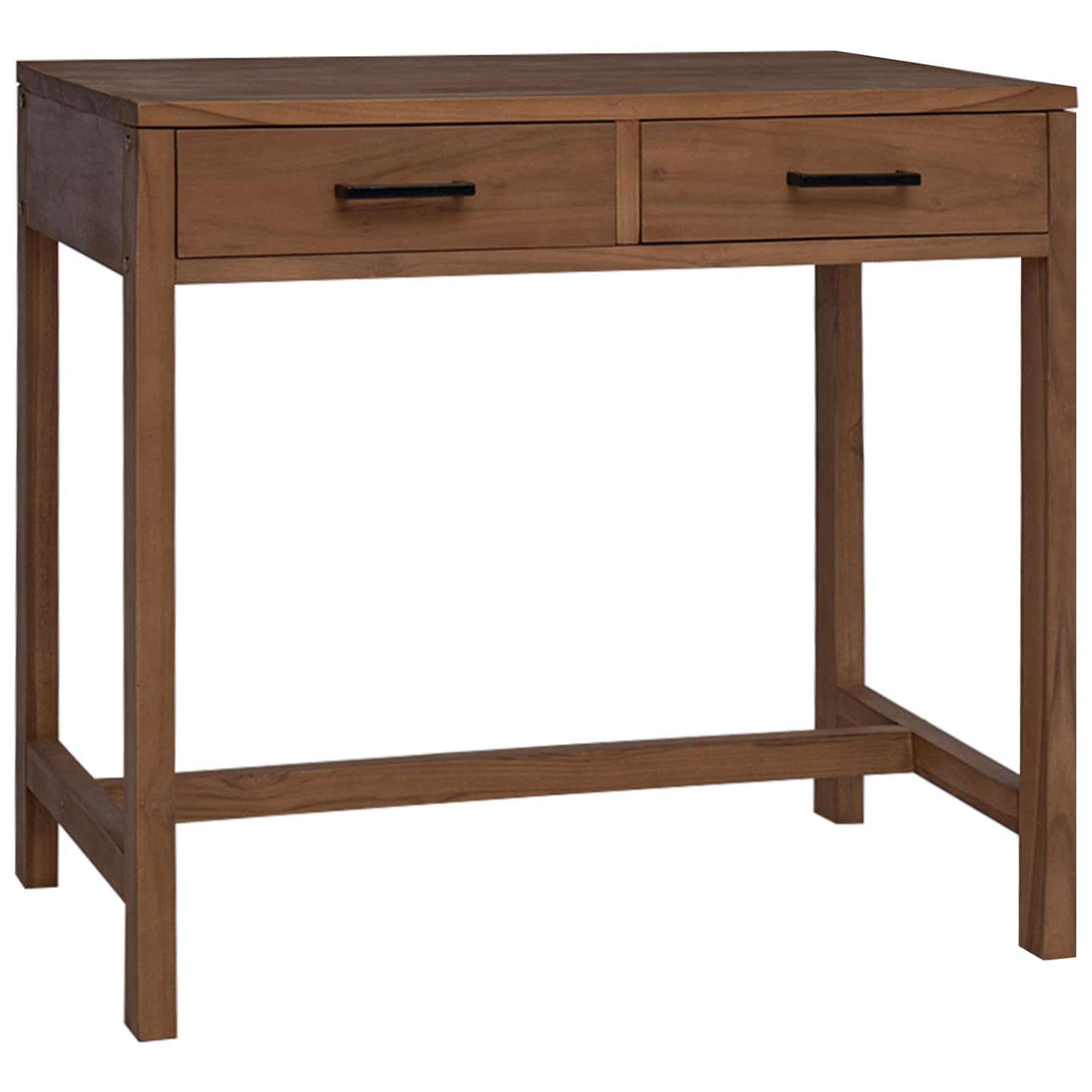 Bureau met lades Naturel Massief Teakhout 80 x 50 x 75 cm is nu te koop bij PeponiXL, paradijselijk wonen!