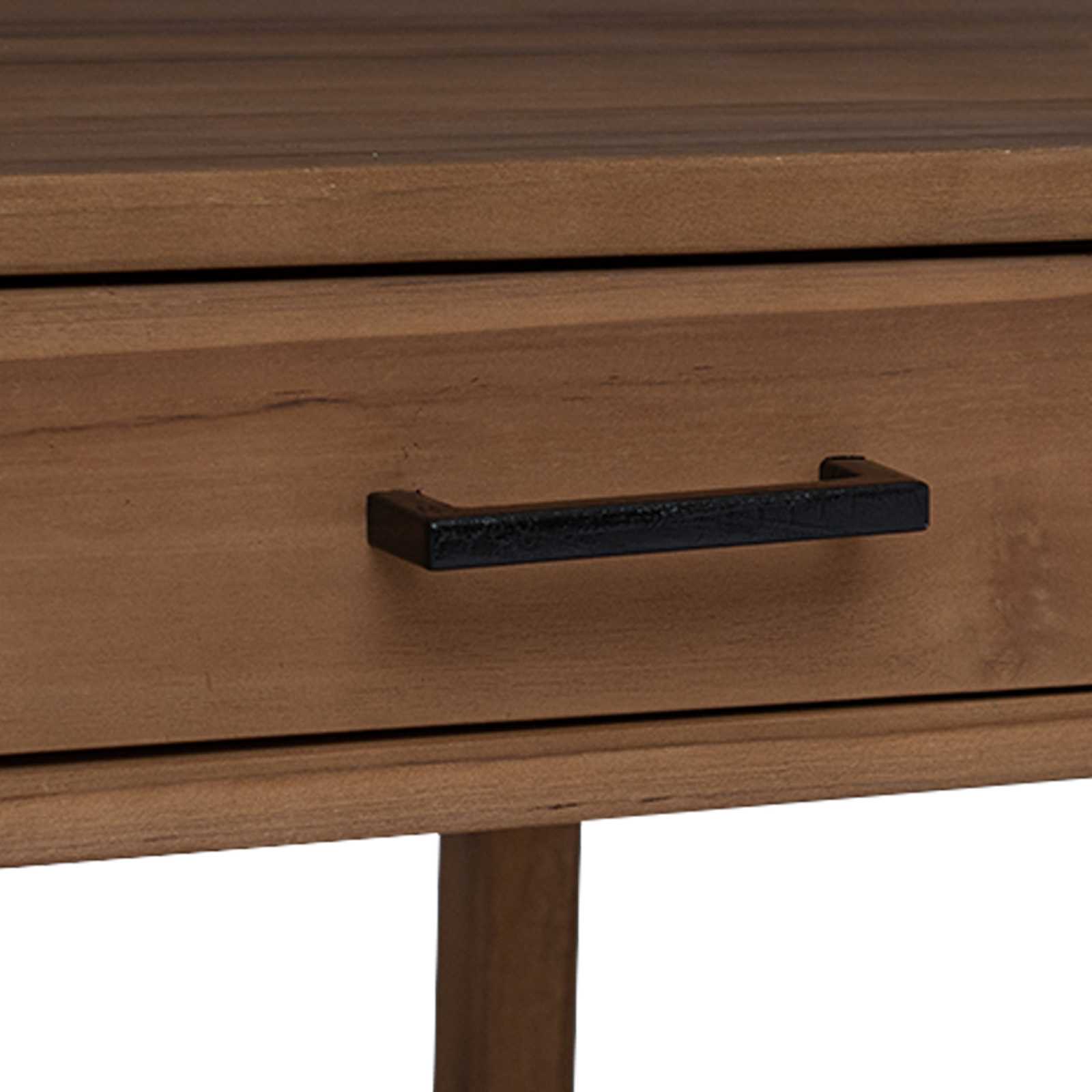 Bureau met lades Naturel Massief Teakhout 110 x 50 x 75 cm is nu te koop bij PeponiXL, paradijselijk wonen!