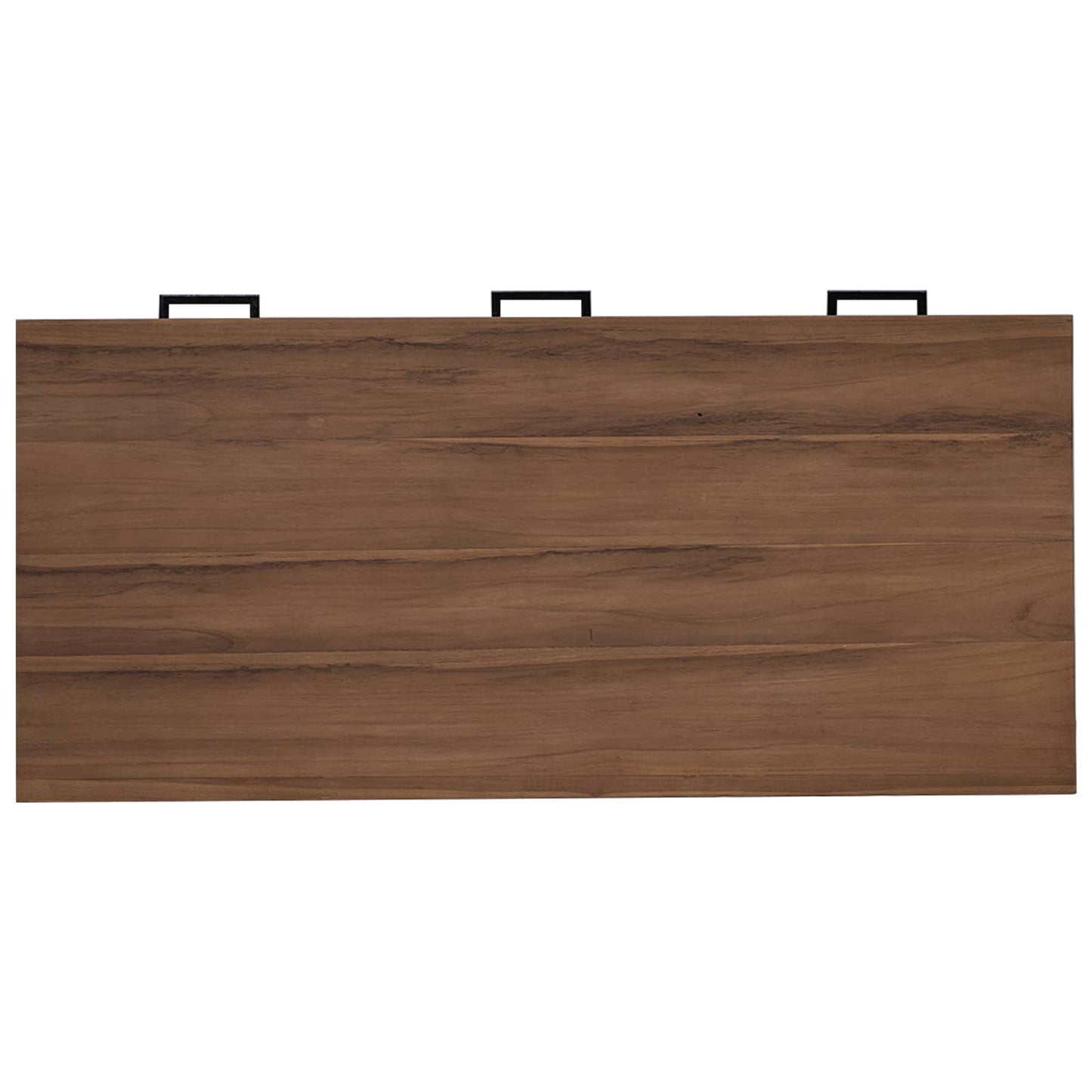 Bureau met lades Naturel Massief Teakhout 110 x 50 x 75 cm is nu te koop bij PeponiXL, paradijselijk wonen!