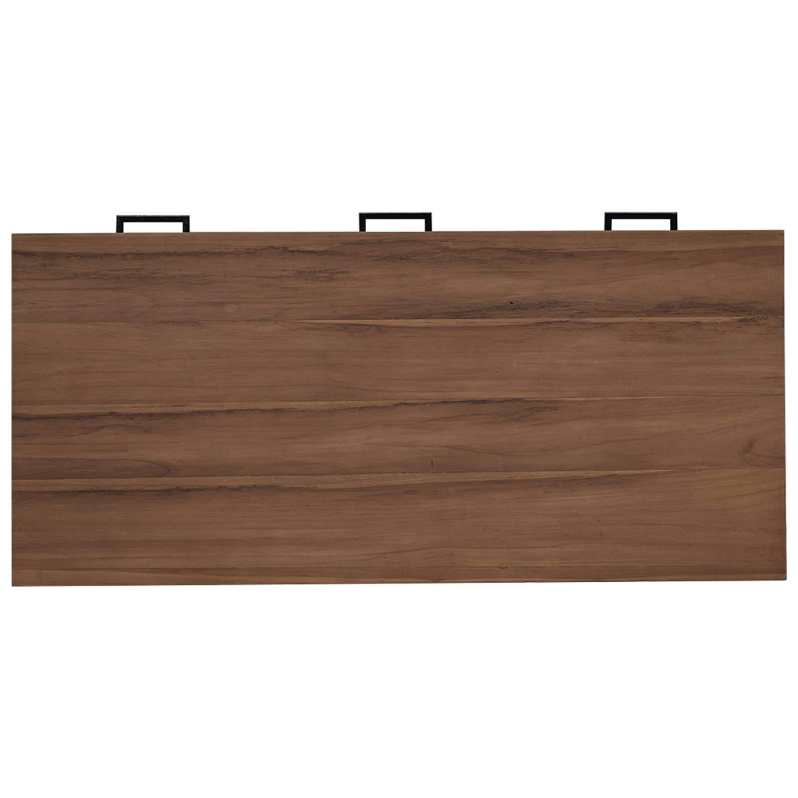 Bureau met lades Naturel Massief Teakhout 110 x 50 x 75 cm is nu te koop bij PeponiXL, paradijselijk wonen!