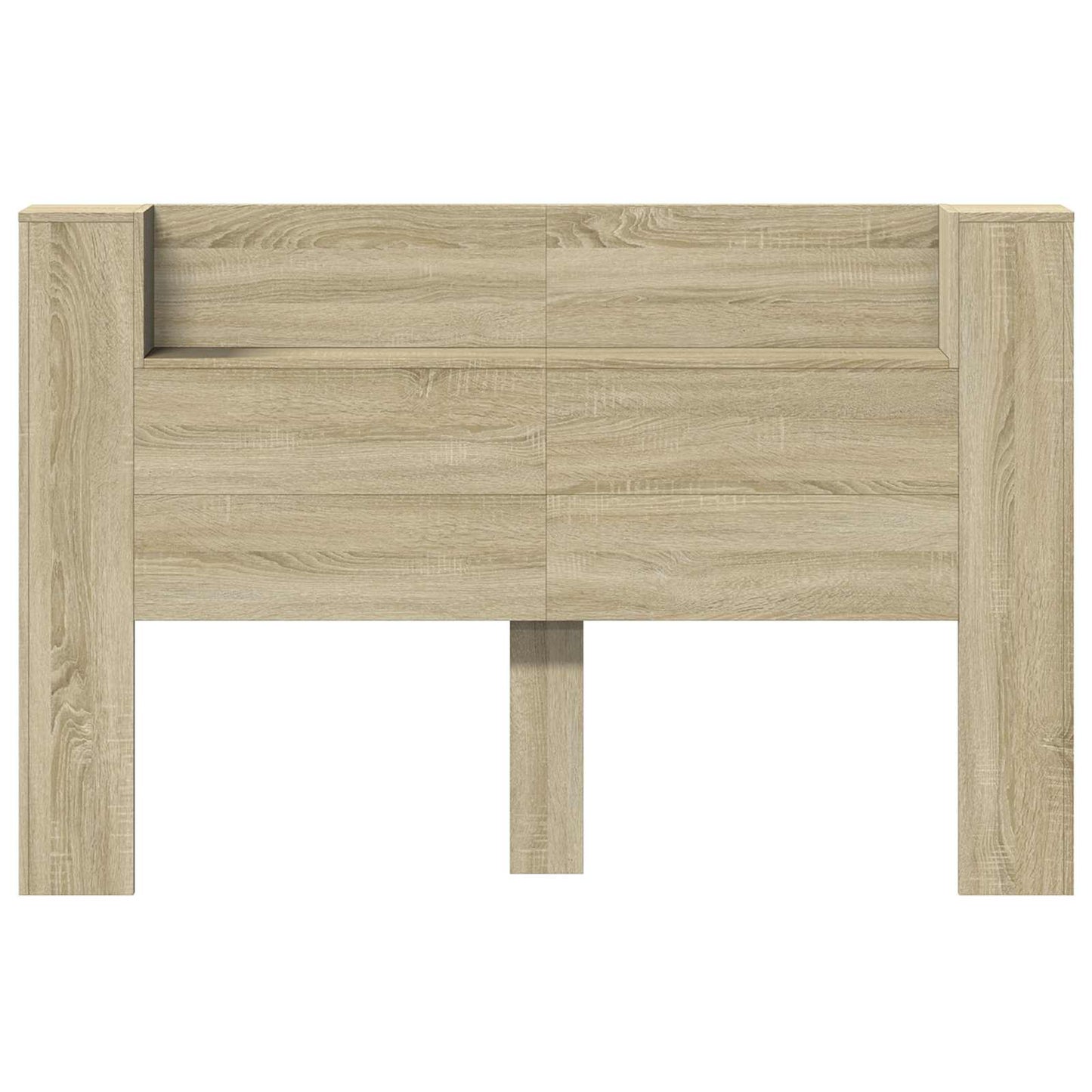 Hoofdbord Kast met LED met plank Sonoma 160 x 16,5 x 103,5 cm is nu te koop bij PeponiXL, paradijselijk wonen!