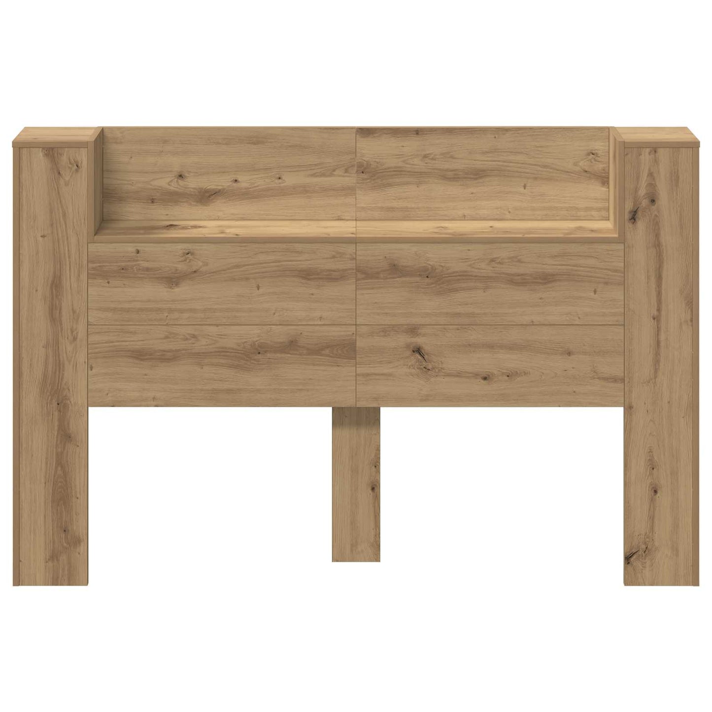 Hoofdbord Kast met LED Artisan Eik 160 x 16,5 x 103,5 cm is nu te koop bij PeponiXL, paradijselijk wonen!