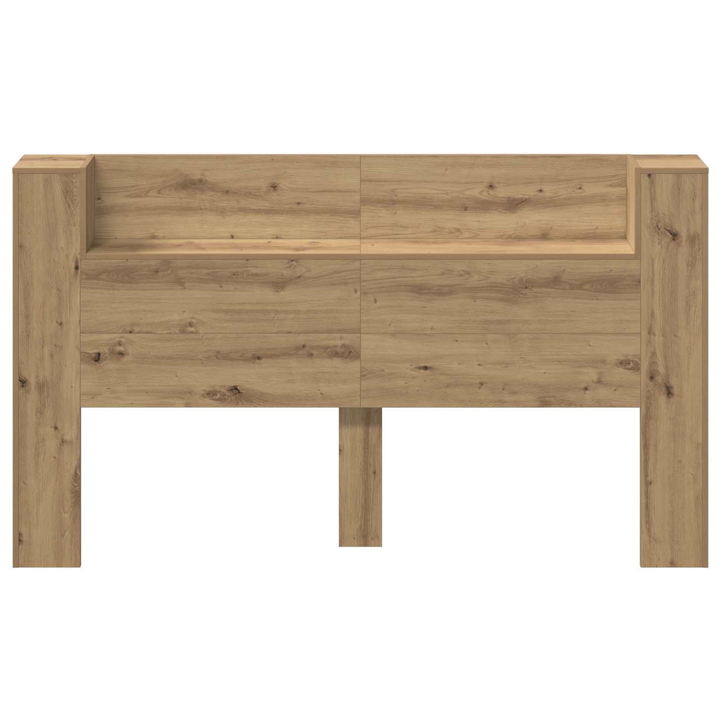 Hoofdbord Kast met LED Ambachtelijk eiken 180 x 16,5 x 103,5 cm is nu te koop bij PeponiXL, paradijselijk wonen!