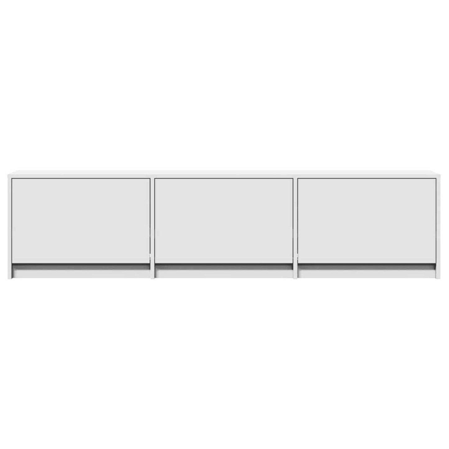 TV-kast met LED met lade Wit 165 x 34 x 40 cm Bewerkt hout is nu te koop bij PeponiXL, paradijselijk wonen!