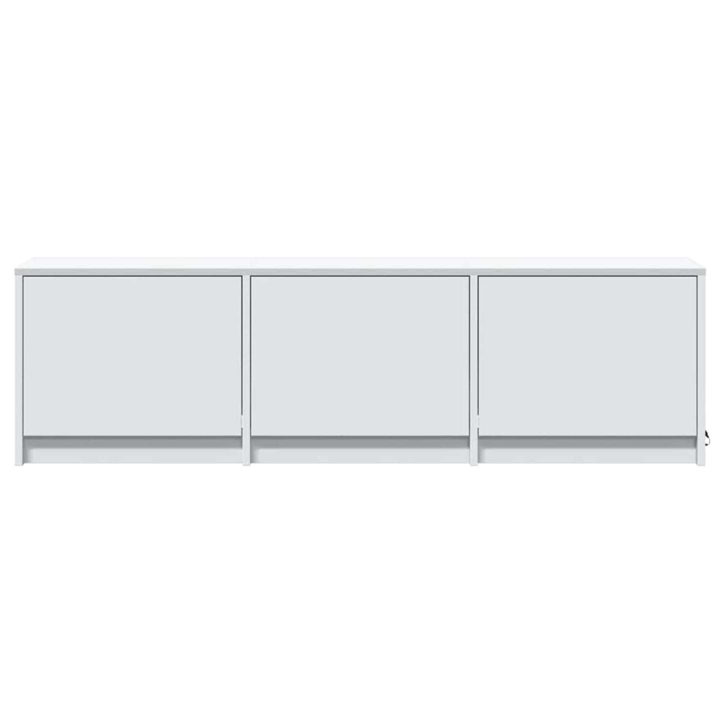 TV-kast met LED met lade Wit 140 x 34 x 40 cm Bewerkt hout is nu te koop bij PeponiXL, paradijselijk wonen!