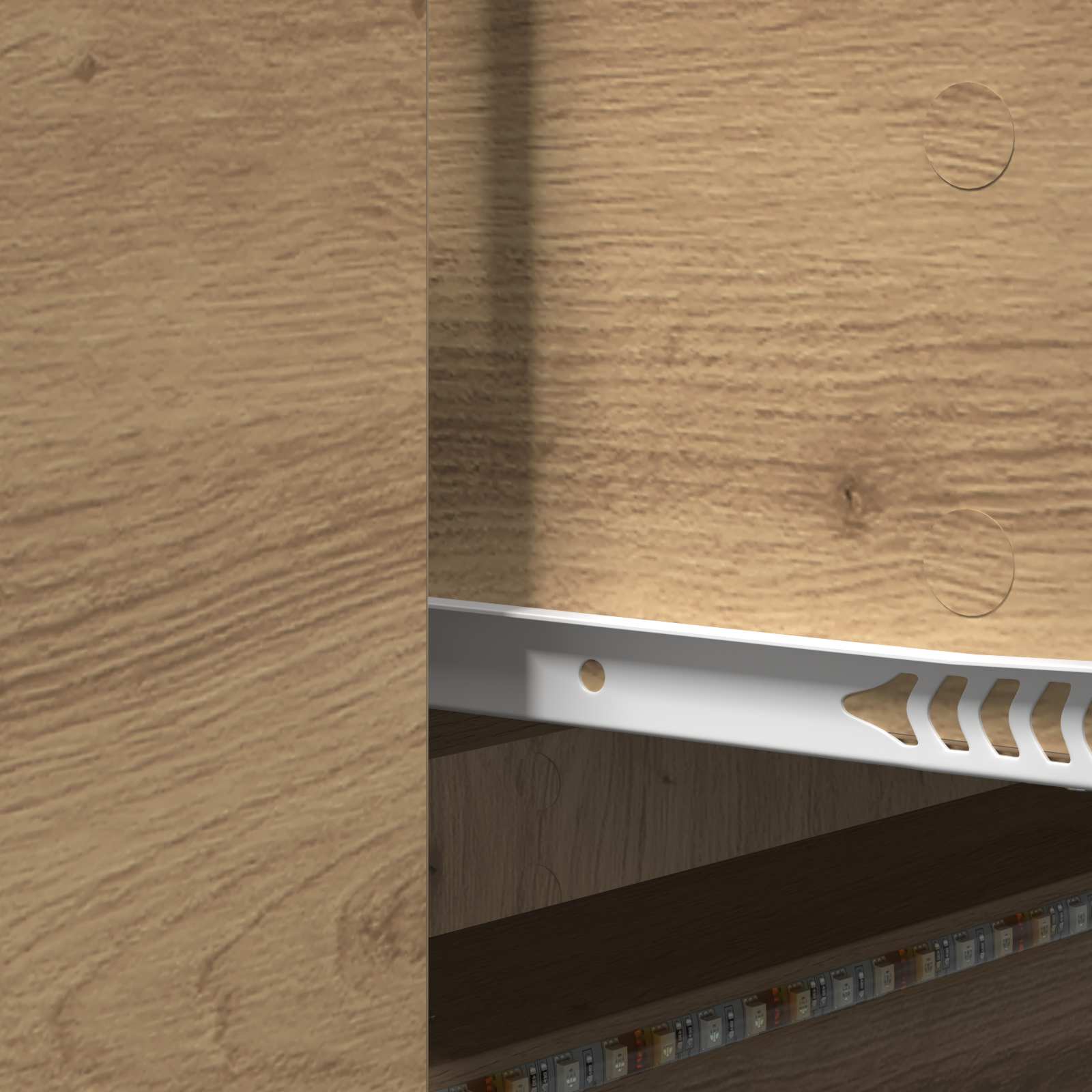 TV-kast met LED Artisan Eiken 140 x 34 x 40 cm Bewerkt hout is nu te koop bij PeponiXL, paradijselijk wonen!