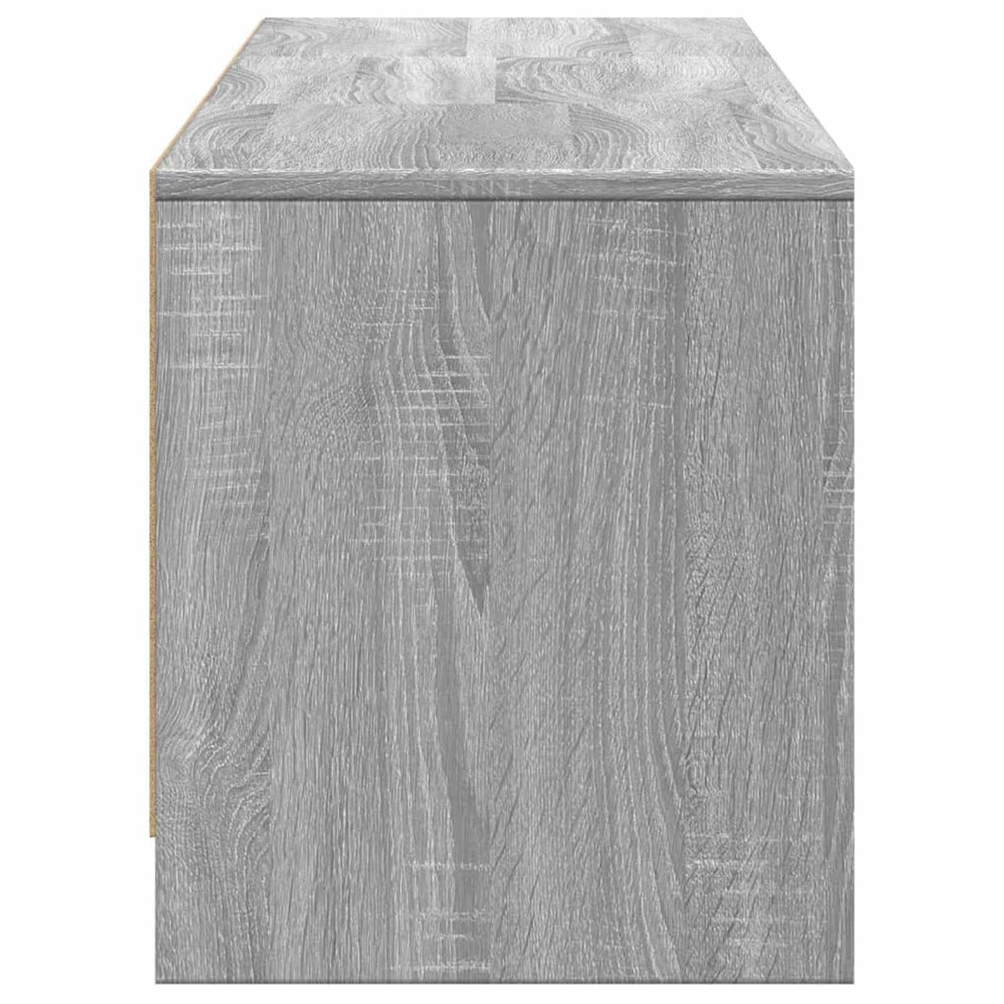 TV-kast met LED Grijs Sonoma 165 x 34 x 40 cm Bewerkt hout is nu te koop bij PeponiXL, paradijselijk wonen!