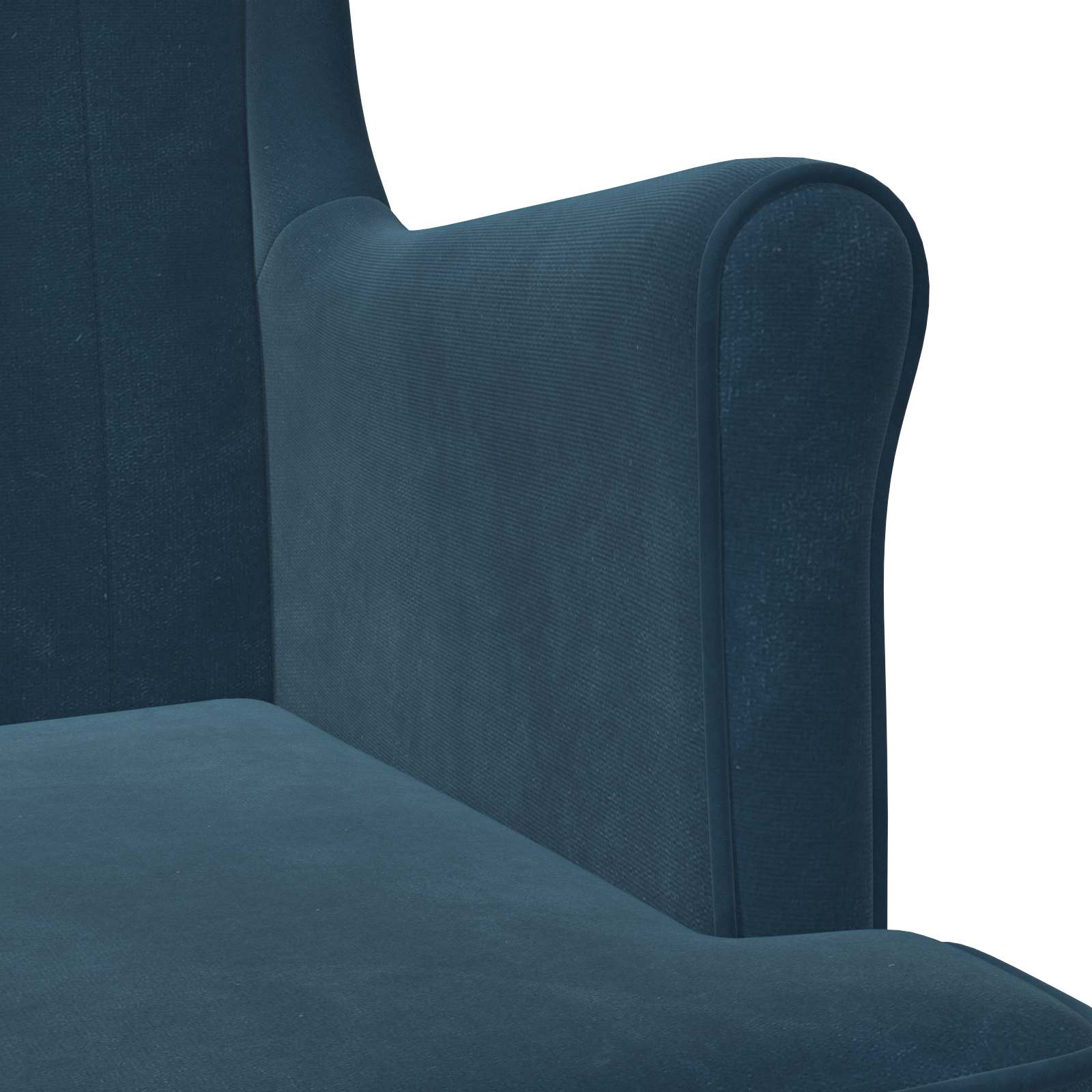 Fauteuil Blauw Fluweel is nu te koop bij PeponiXL, paradijselijk wonen!