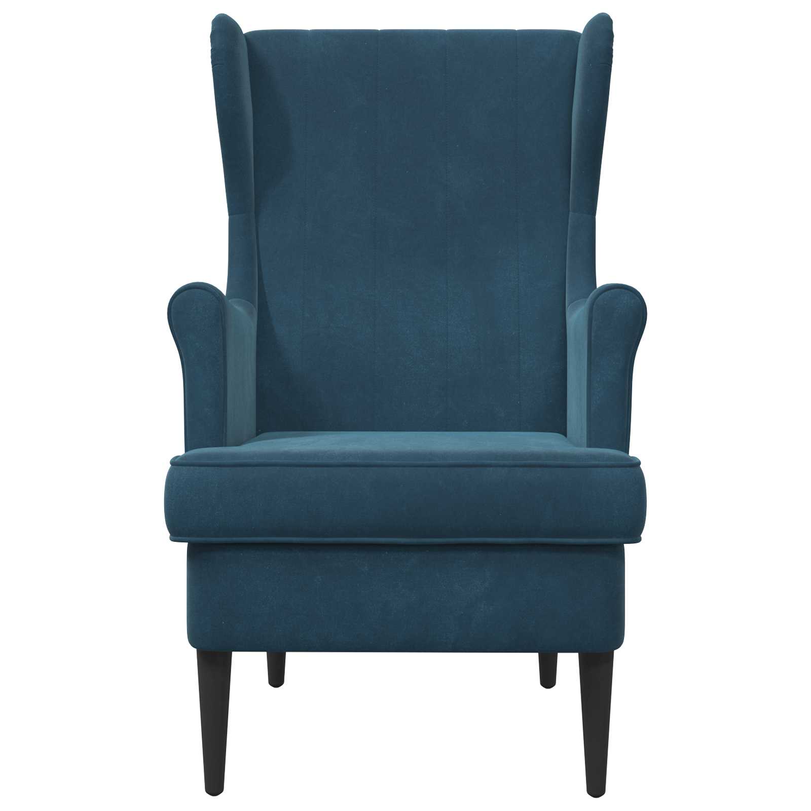 Fauteuil Blauw Fluweel is nu te koop bij PeponiXL, paradijselijk wonen!