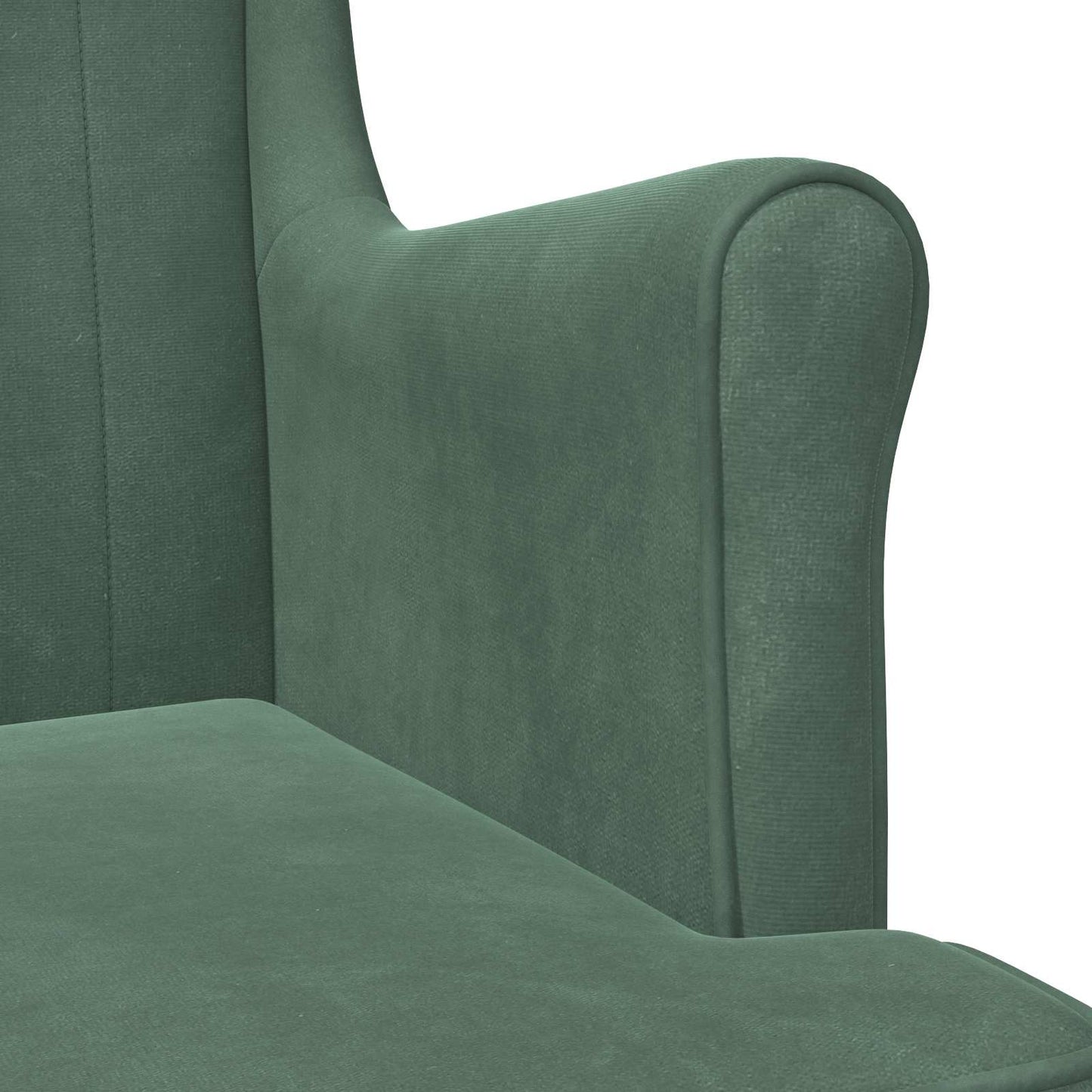 Fauteuil Zeegroen Fluweel is nu te koop bij PeponiXL, paradijselijk wonen!
