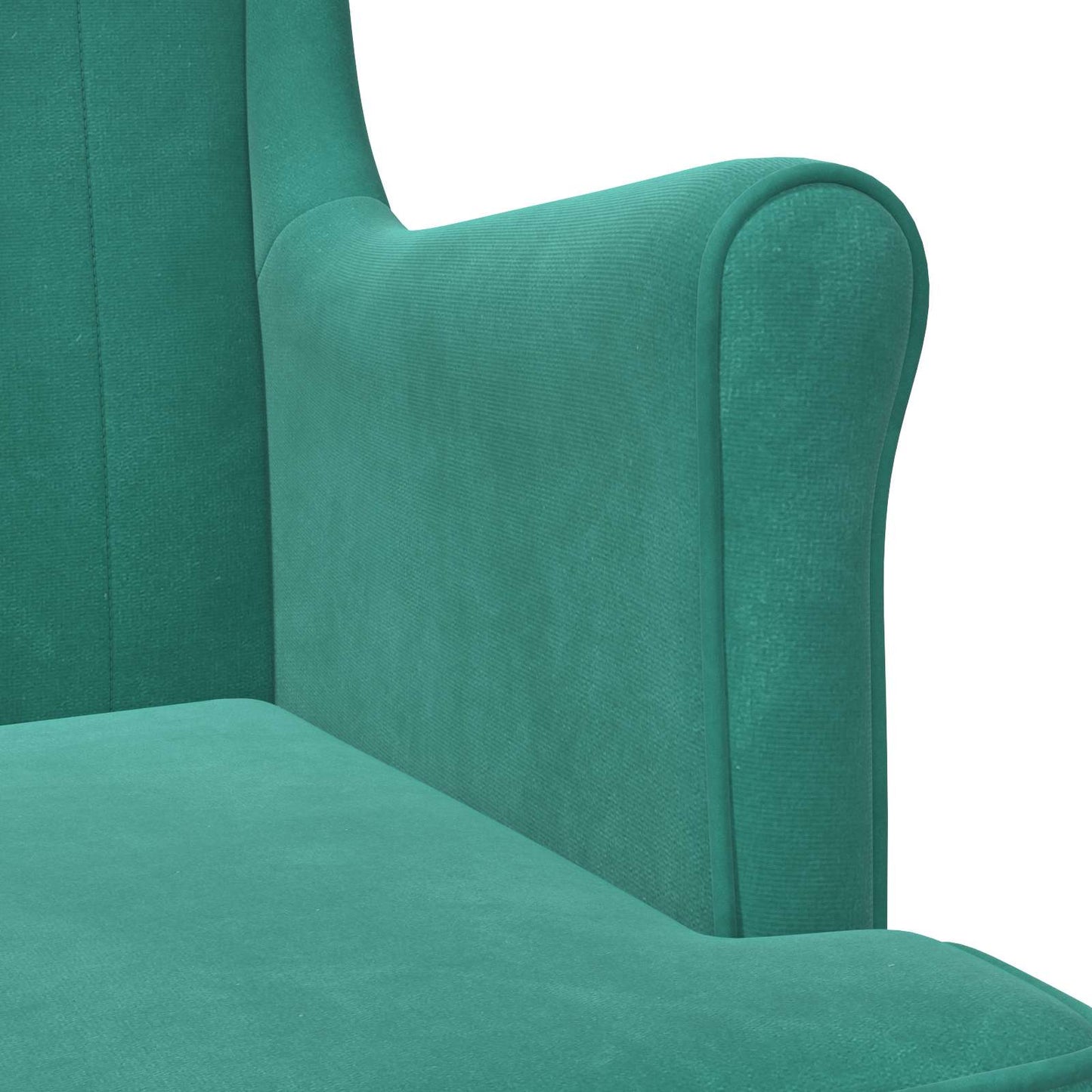 Fauteuil Turquoise Fluweel is nu te koop bij PeponiXL, paradijselijk wonen!