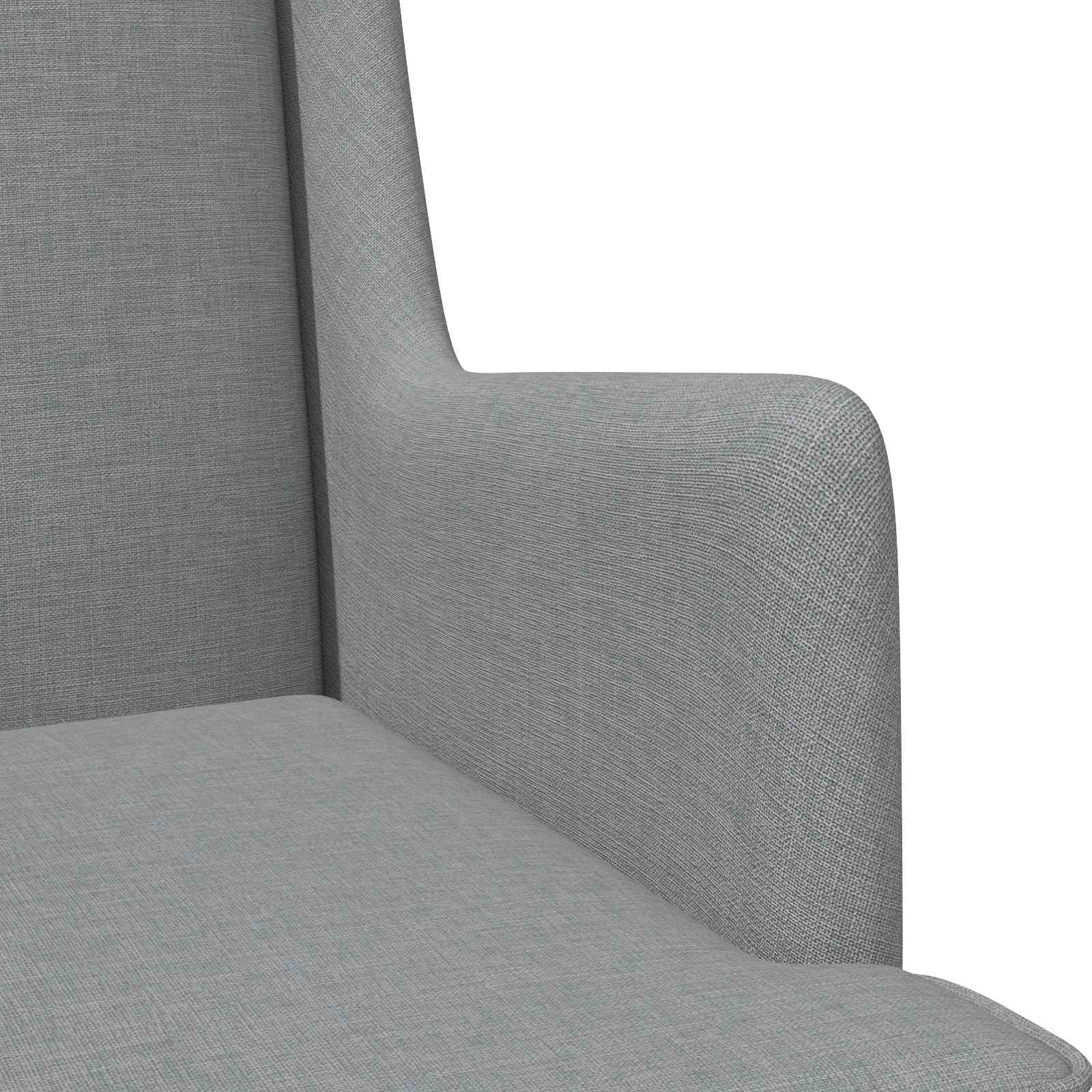 Fauteuil Lichtgrijs Stof is nu te koop bij PeponiXL, paradijselijk wonen!