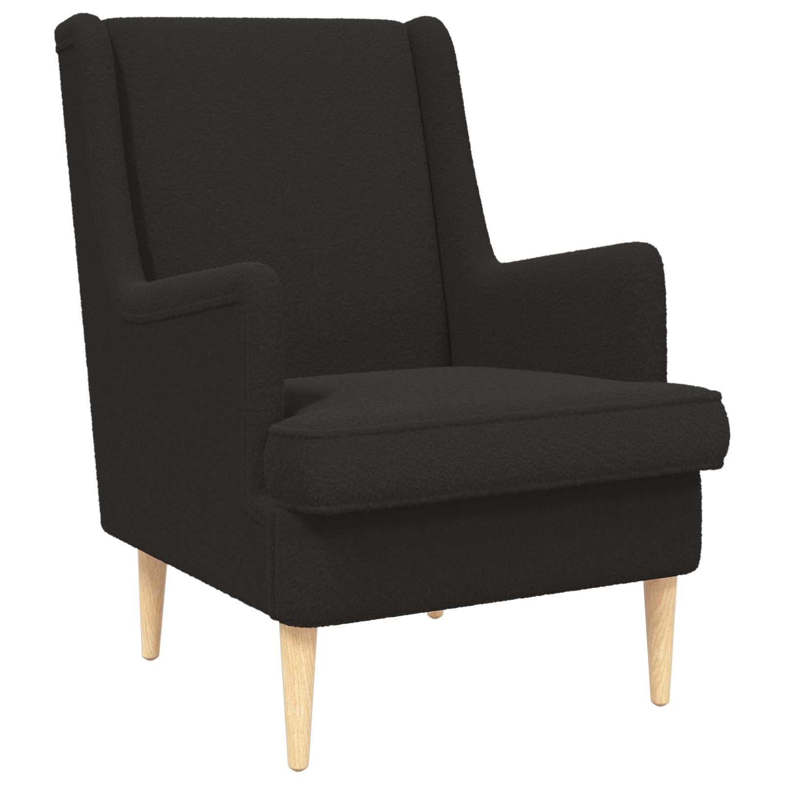 Fauteuil Zwart Stof is nu te koop bij PeponiXL, paradijselijk wonen!