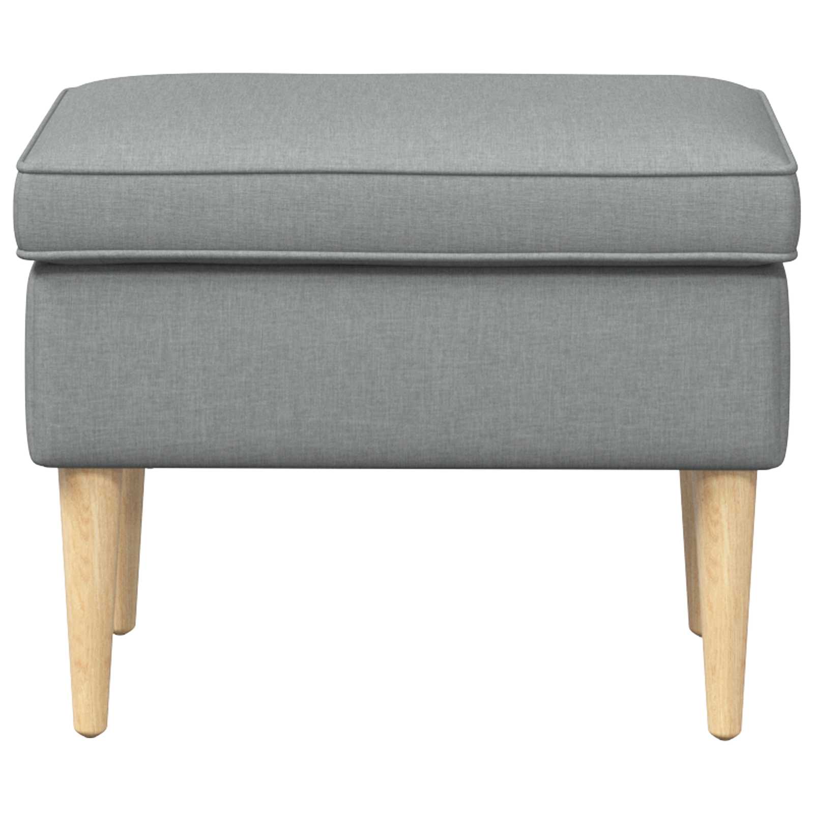 Voetenbank Lichtgrijs 55 x 35 x 41 cm Polyester is nu te koop bij PeponiXL, paradijselijk wonen!