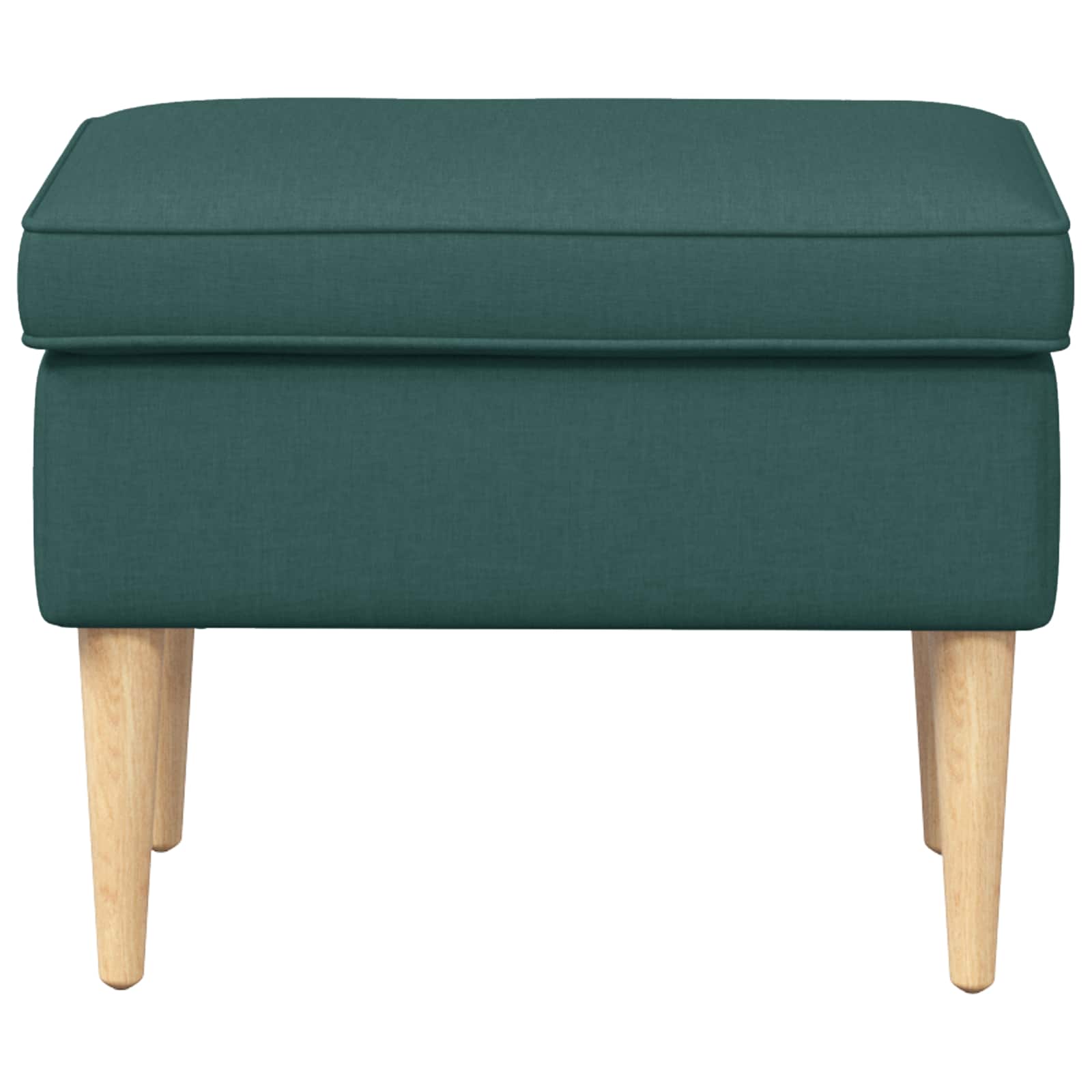 Voetenbank Donkergroen 55 x 35 x 41 cm Polyester is nu te koop bij PeponiXL, paradijselijk wonen!