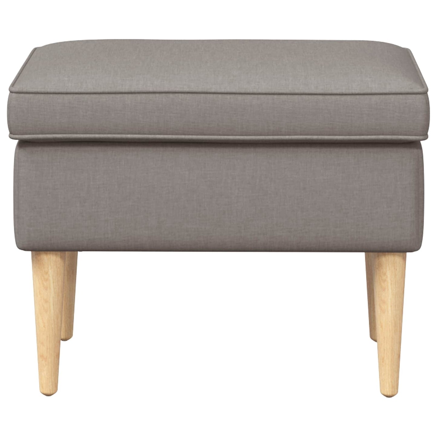 Voetenbank Taupe 55 x 35 x 41 cm Polyester is nu te koop bij PeponiXL, paradijselijk wonen!