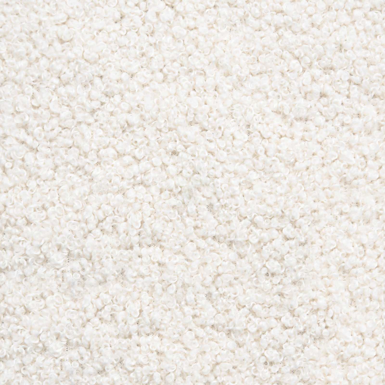 Voetenbank Crèmekleurig 55 x 35 x 41 cm Bouclé is nu te koop bij PeponiXL, paradijselijk wonen!