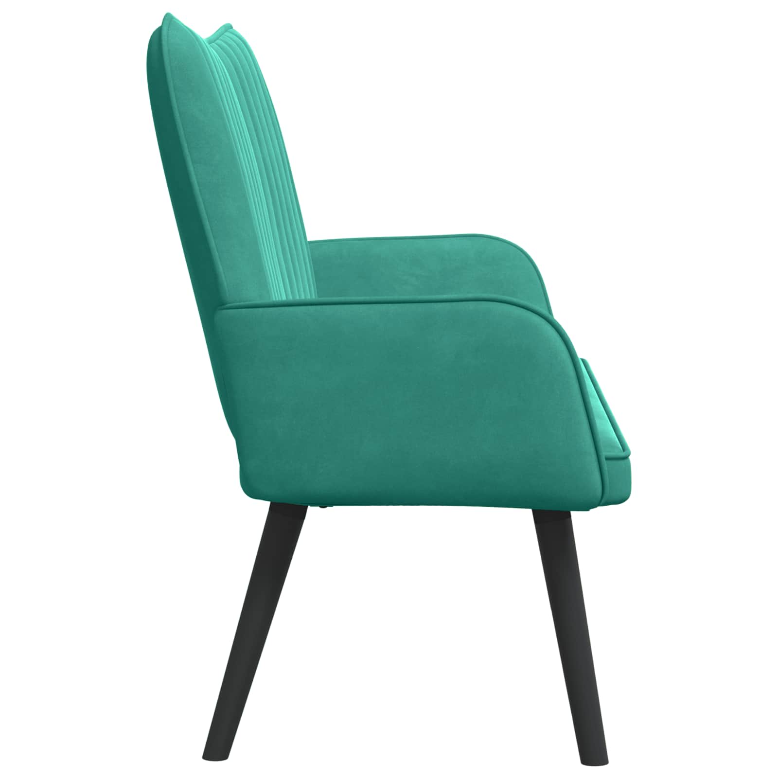 Twee Persoons Sofa Turquoise 115 x 61 x 87 cm Fluweel is nu te koop bij PeponiXL, paradijselijk wonen!
