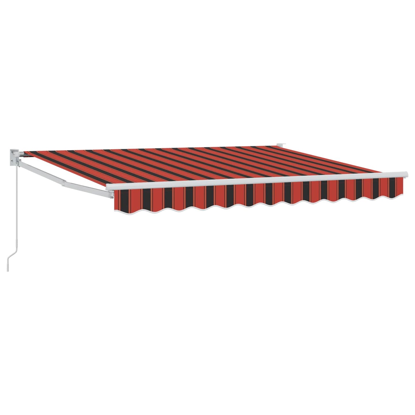 Uitschuifbare luifel Oranje, Zwart en Geel 2,5 x 2 m is nu te koop bij PeponiXL, paradijselijk wonen!