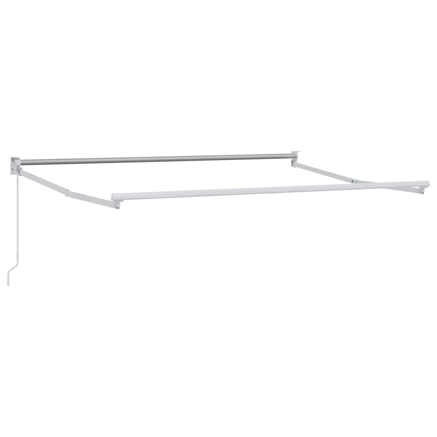 Uitschuifbare luifel Blauw en Wit 3 x 2 m is nu te koop bij PeponiXL, paradijselijk wonen!