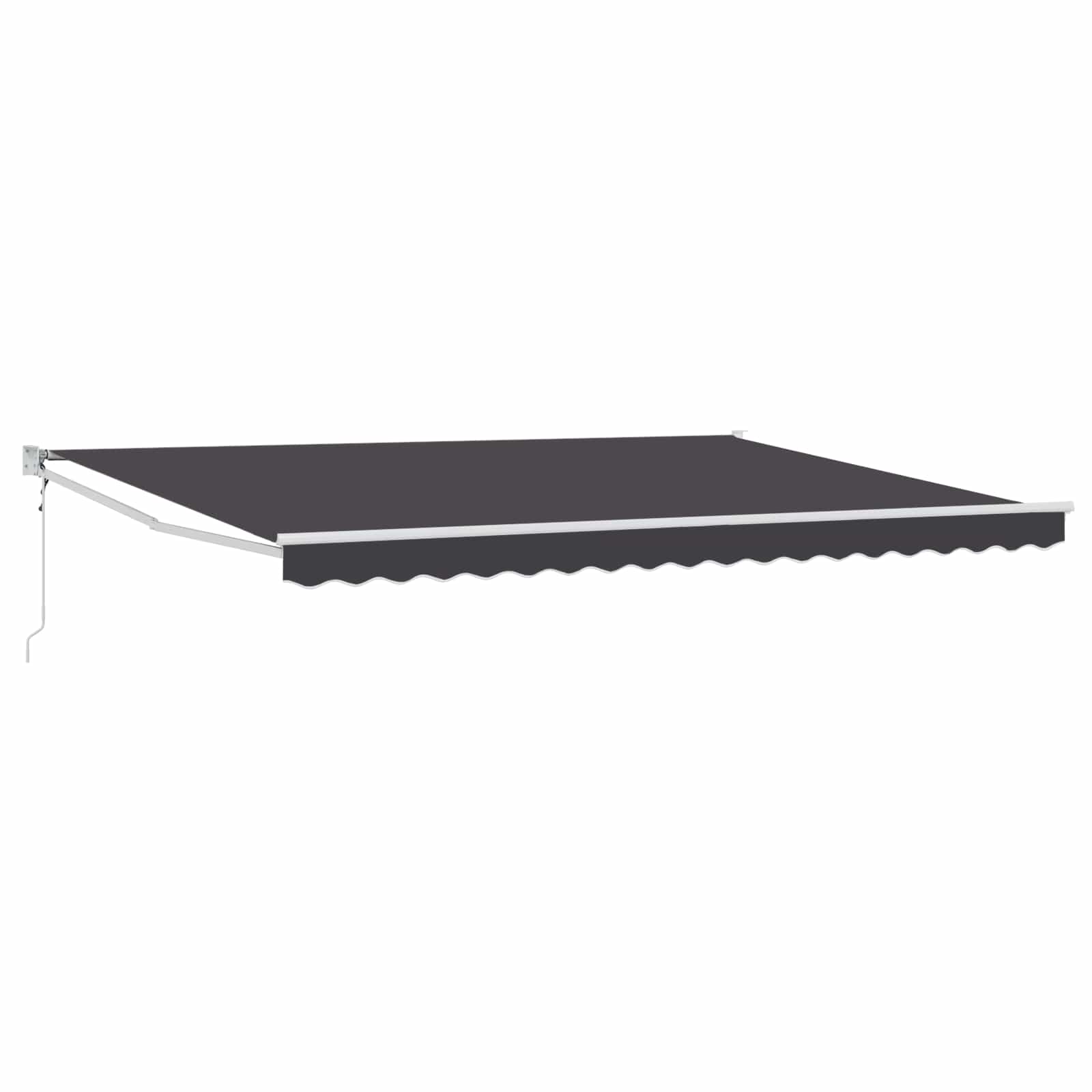 Elektrisch Uittrekbaar Zonnescherm Antraciet 4 x 2 m is nu te koop bij PeponiXL, paradijselijk wonen!