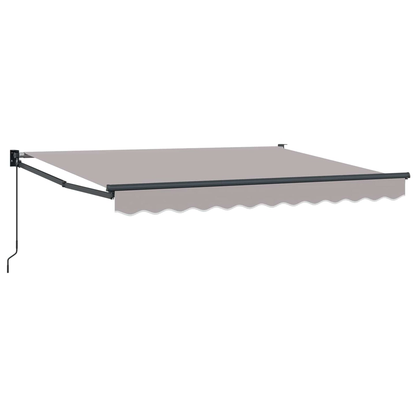 Uitschuifbare luifel Lichtgrijs 3,5 x 2 m is nu te koop bij PeponiXL, paradijselijk wonen!