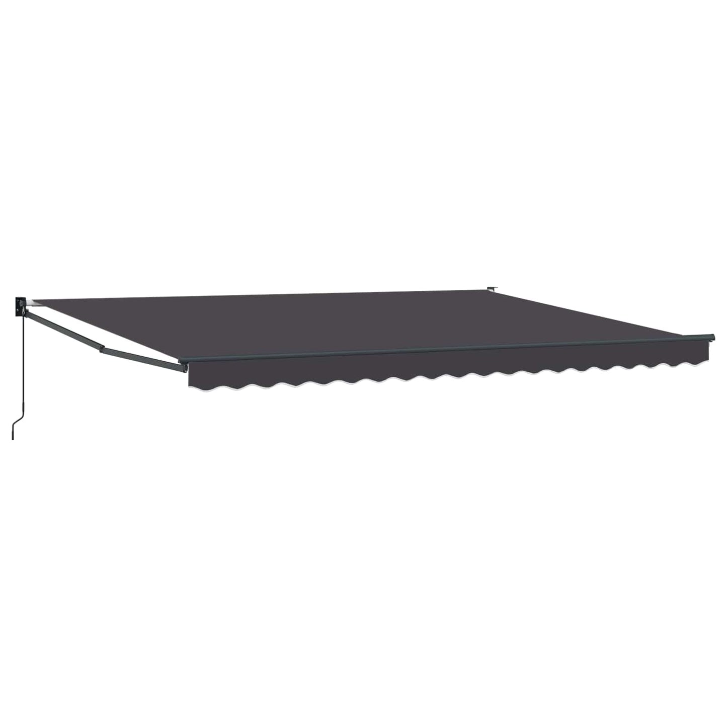 Uitschuifbare luifel Antracietkleurig 4 x 2 m is nu te koop bij PeponiXL, paradijselijk wonen!
