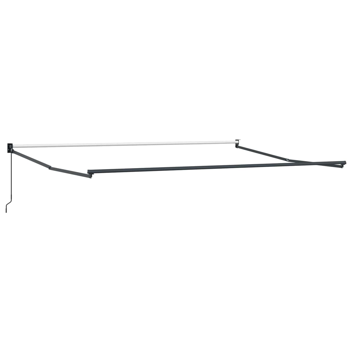 Uitschuifbare luifel Antracietkleurig 4 x 2 m is nu te koop bij PeponiXL, paradijselijk wonen!