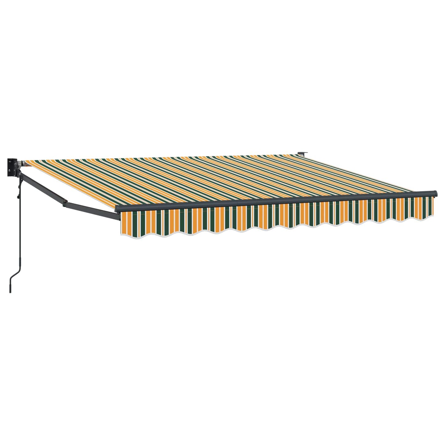 Markies Groen en Geel 2,5 x 2 m Polyester en Metaal