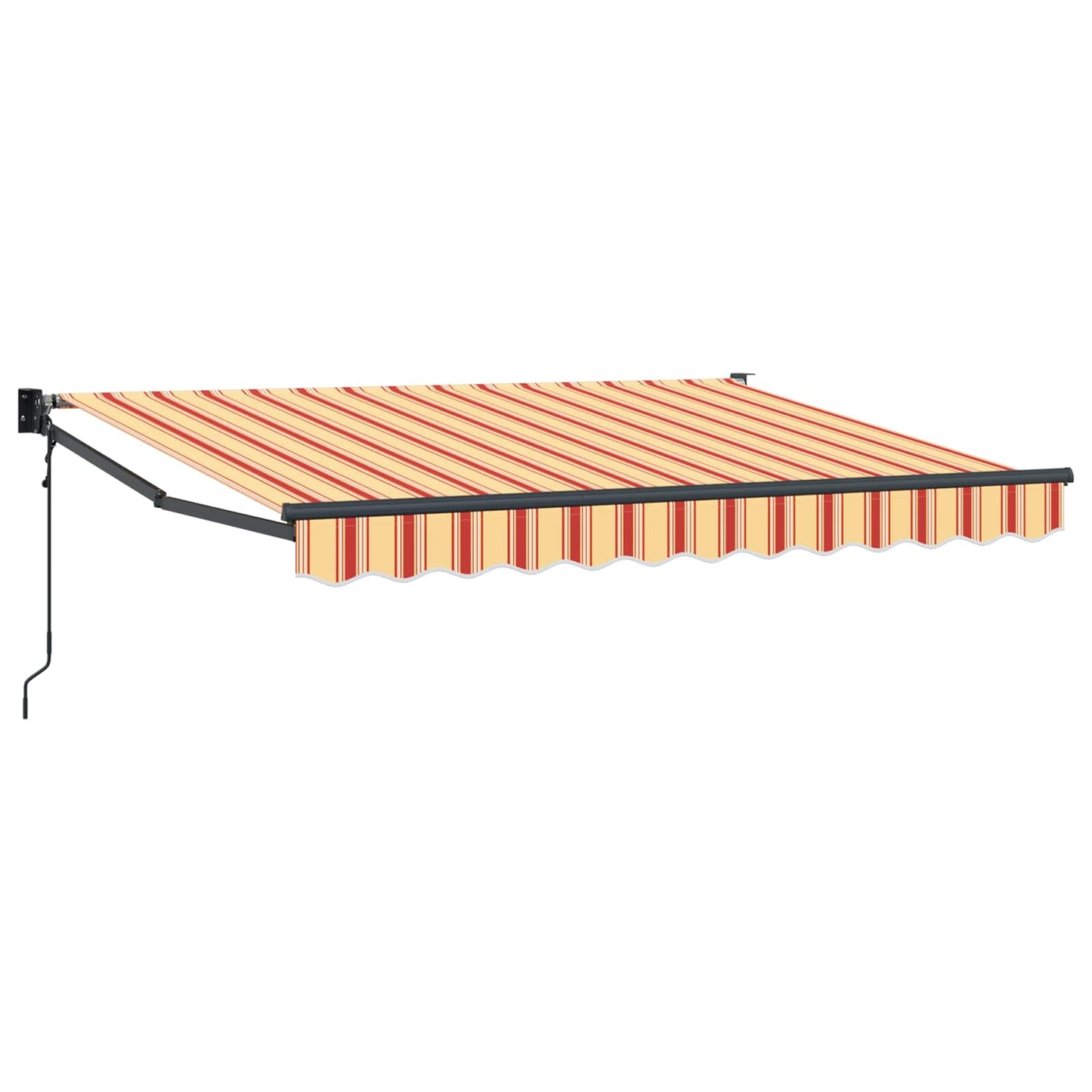 Markies Geel, Oranje en Wit 3,5 x 2 m Polyester en Metaal is nu te koop bij PeponiXL, paradijselijk wonen!