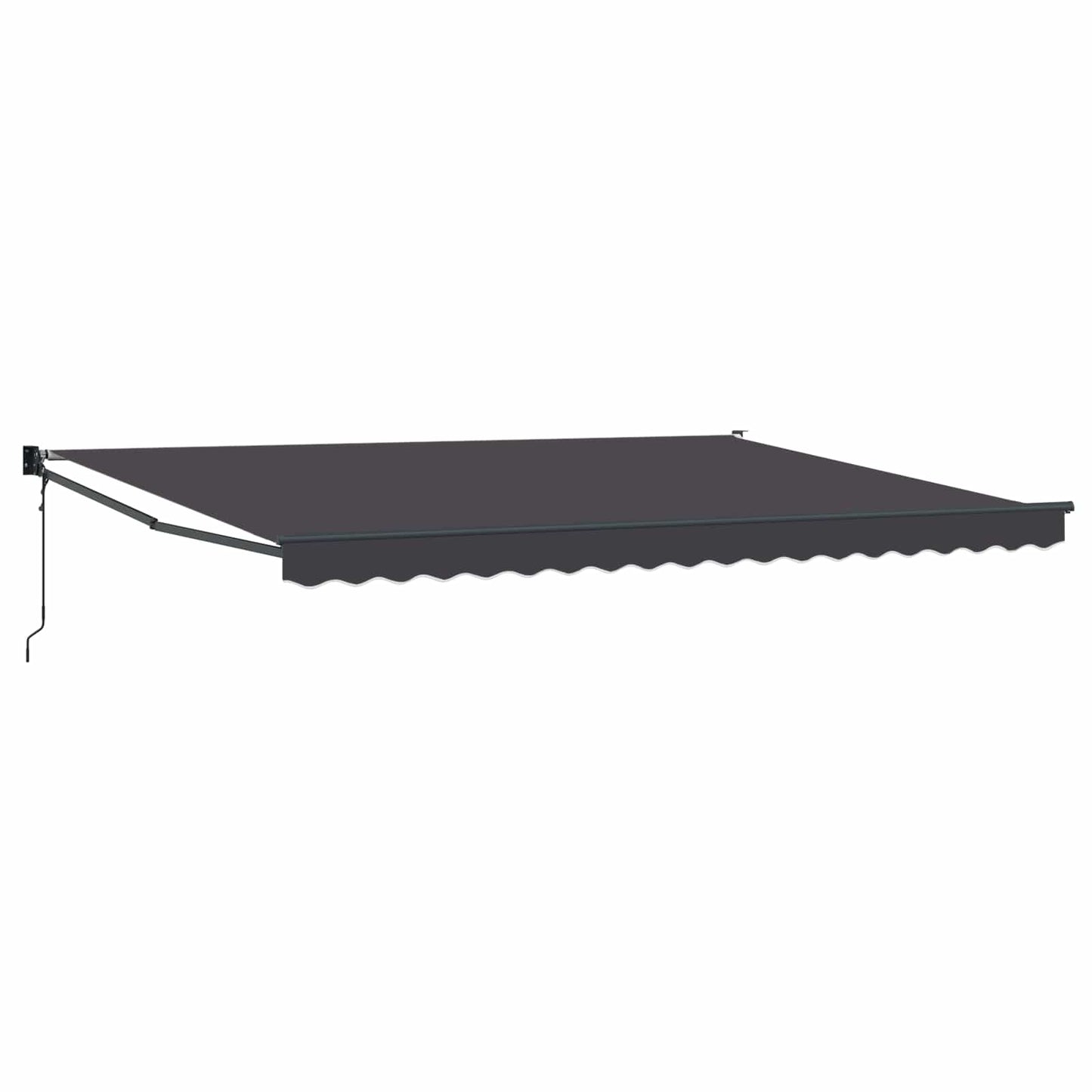 Elektrisch Uittrekbaar Zonnescherm Antraciet 4 x 2 m is nu te koop bij PeponiXL, paradijselijk wonen!