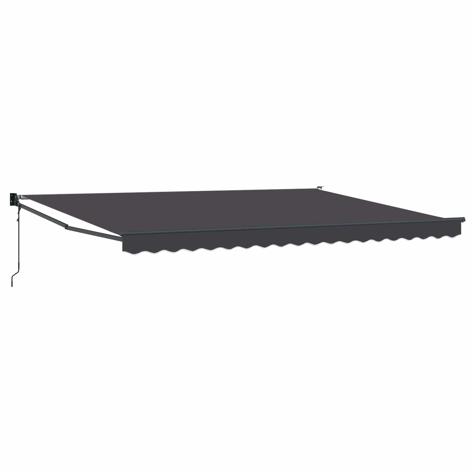 Elektrisch Uittrekbaar Zonnescherm Antraciet 4 x 2 m is nu te koop bij PeponiXL, paradijselijk wonen!