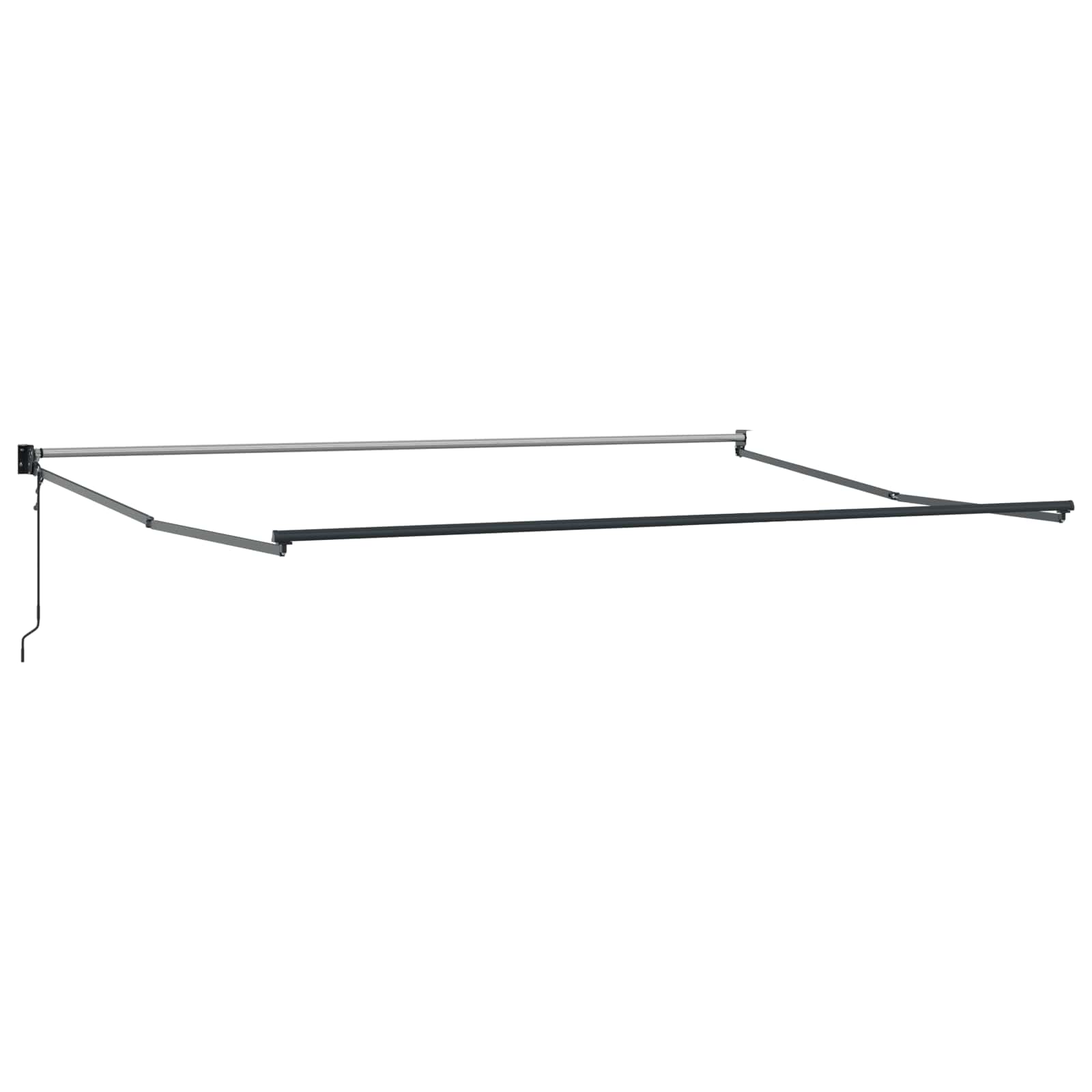 Elektrisch Uittrekbaar Zonnescherm Antraciet 4 x 2 m is nu te koop bij PeponiXL, paradijselijk wonen!