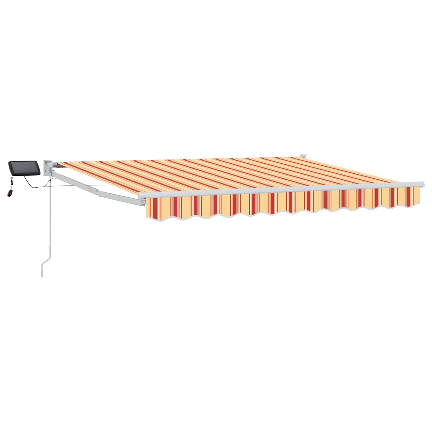 Handbediende luifel met LED's Multikleur 3 x 2,5 m is nu te koop bij PeponiXL, paradijselijk wonen!
