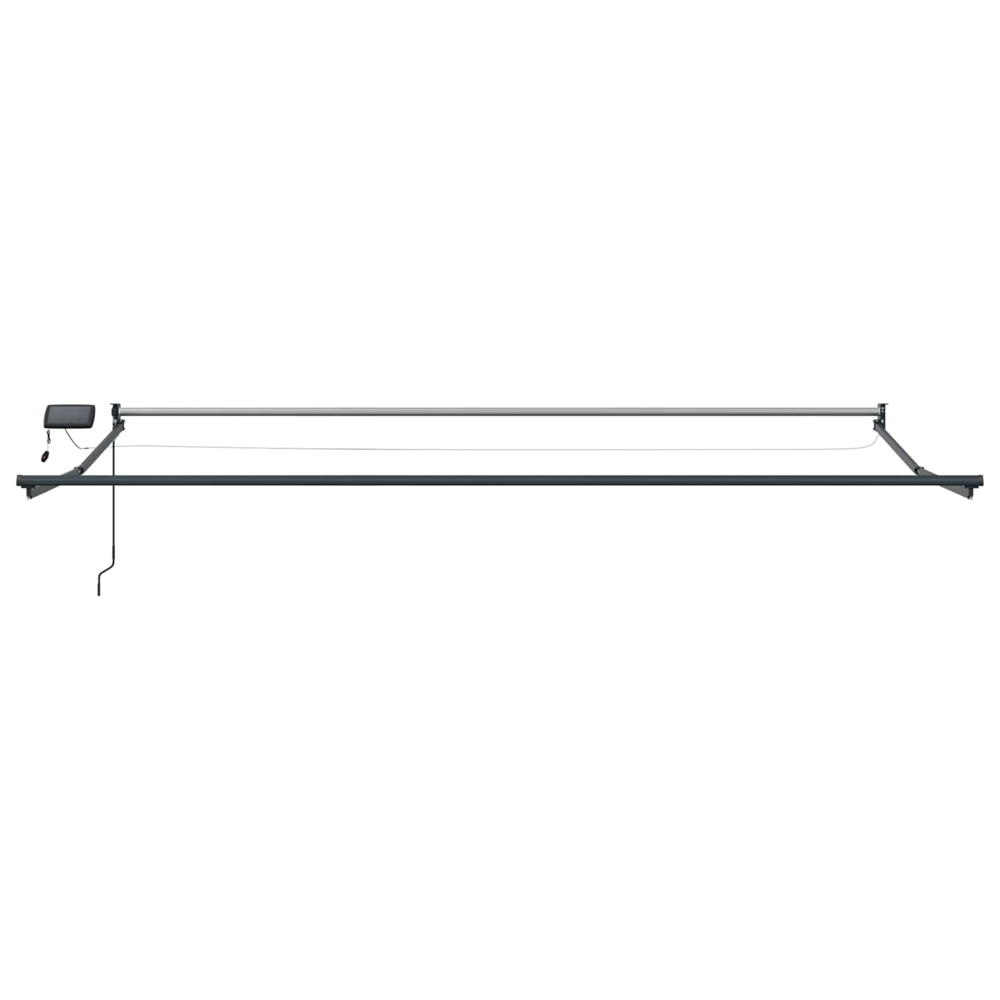 Handbediende luifel met LED's Multikleur 5 x 3 m is nu te koop bij PeponiXL, paradijselijk wonen!