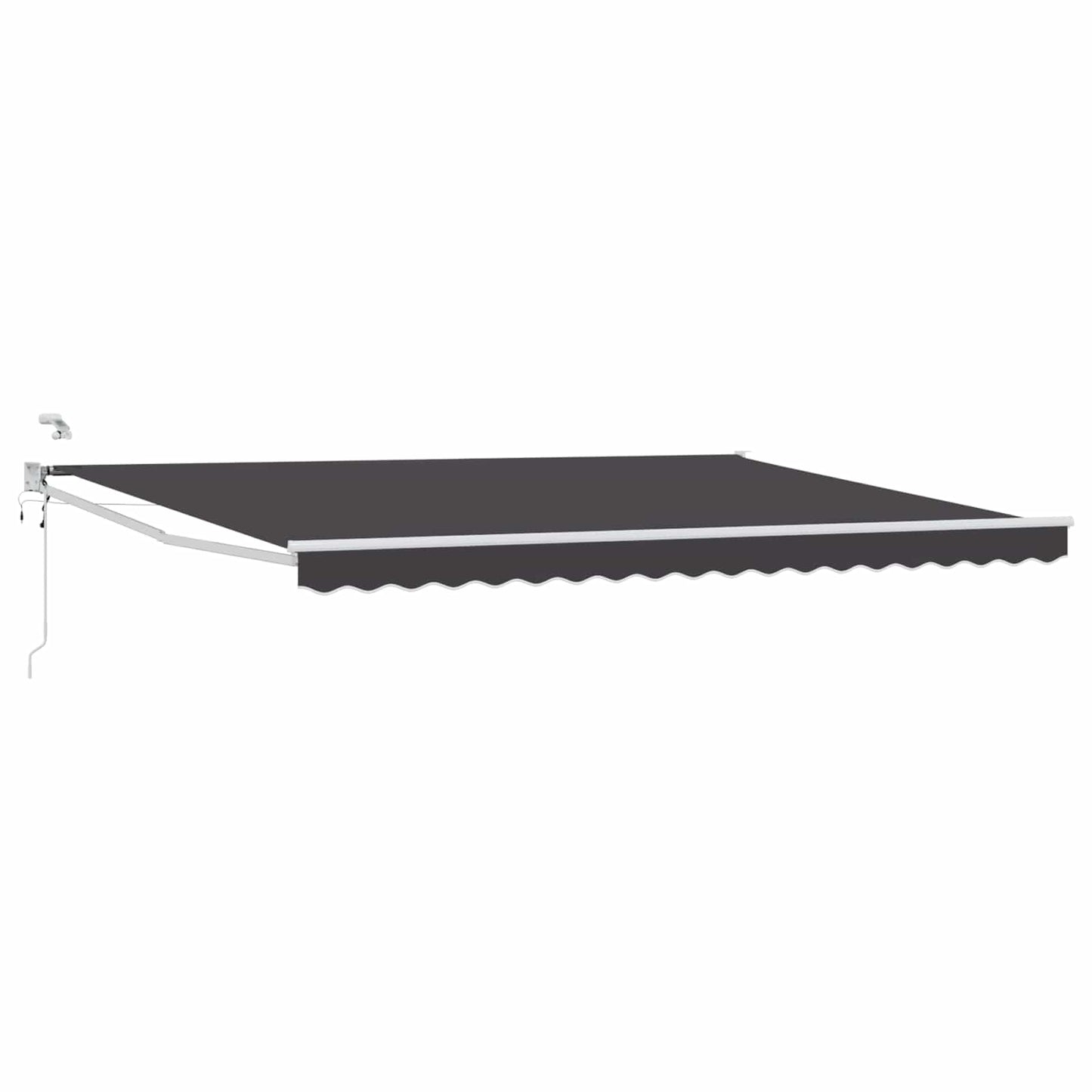 Elektrisch Uittrekbaar Zonnescherm Antraciet 4 x 2 m is nu te koop bij PeponiXL, paradijselijk wonen!