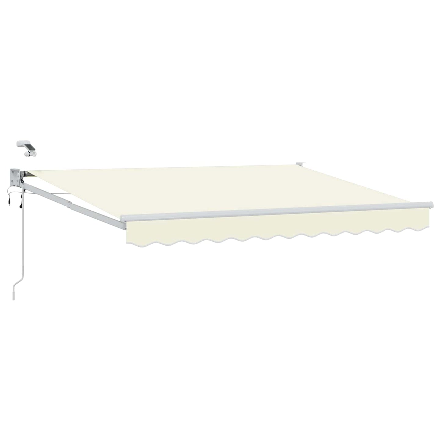 Elektrisch Uittrekbaar Zonnescherm Crème 3,5 x 2,5 m is nu te koop bij PeponiXL, paradijselijk wonen!