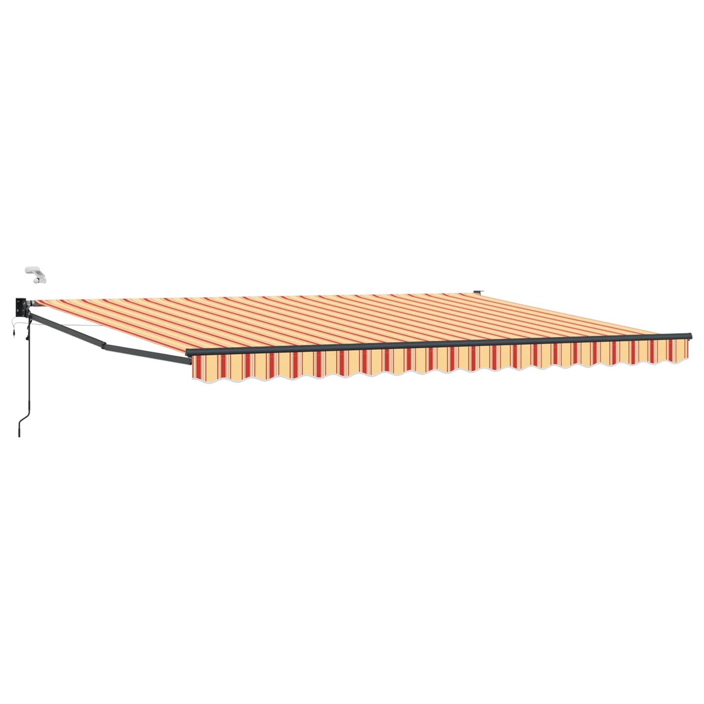 Elektrisch Uittrekbaar Zonnescherm Multikleur 5 x 3 m is nu te koop bij PeponiXL, paradijselijk wonen!