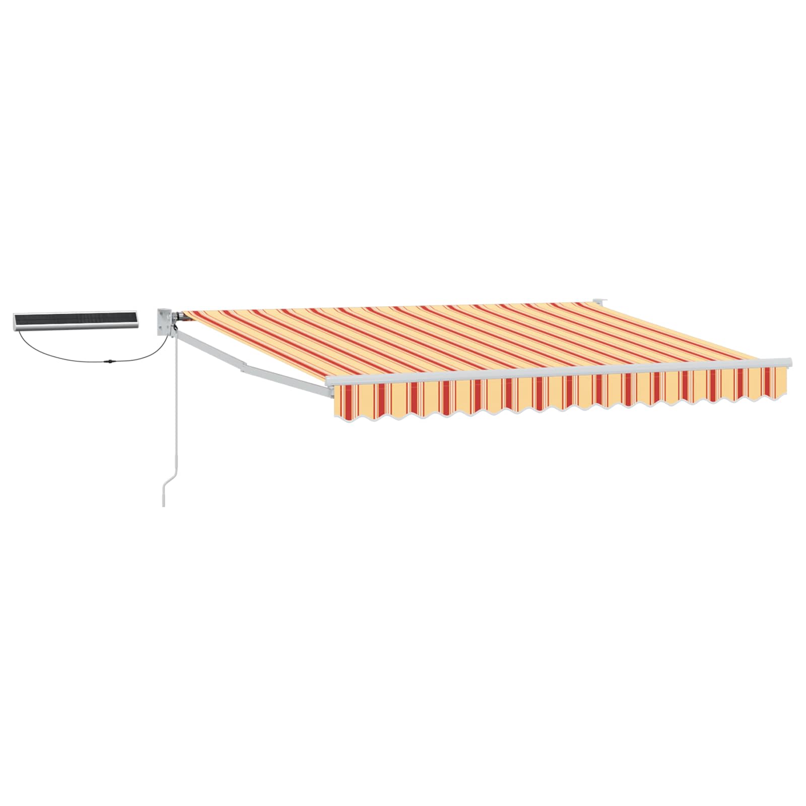 Elektrisch Uittrekbaar Zonnescherm Multikleur 3 x 2 m is nu te koop bij PeponiXL, paradijselijk wonen!