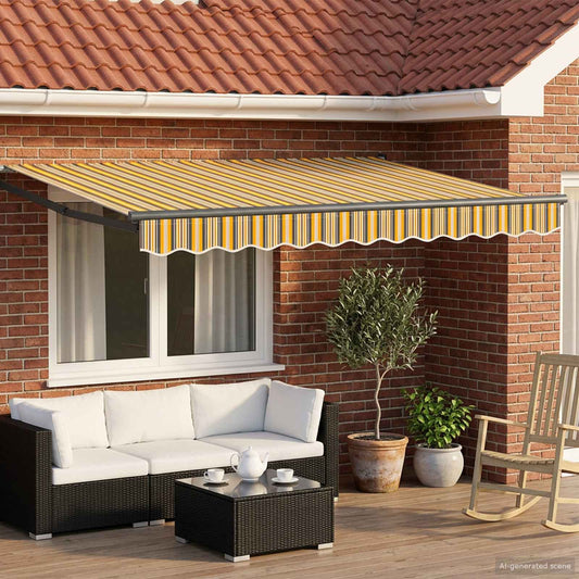 Elektrisch Uittrekbaar Zonnescherm 3 x 2 m is nu te koop bij PeponiXL, paradijselijk wonen!